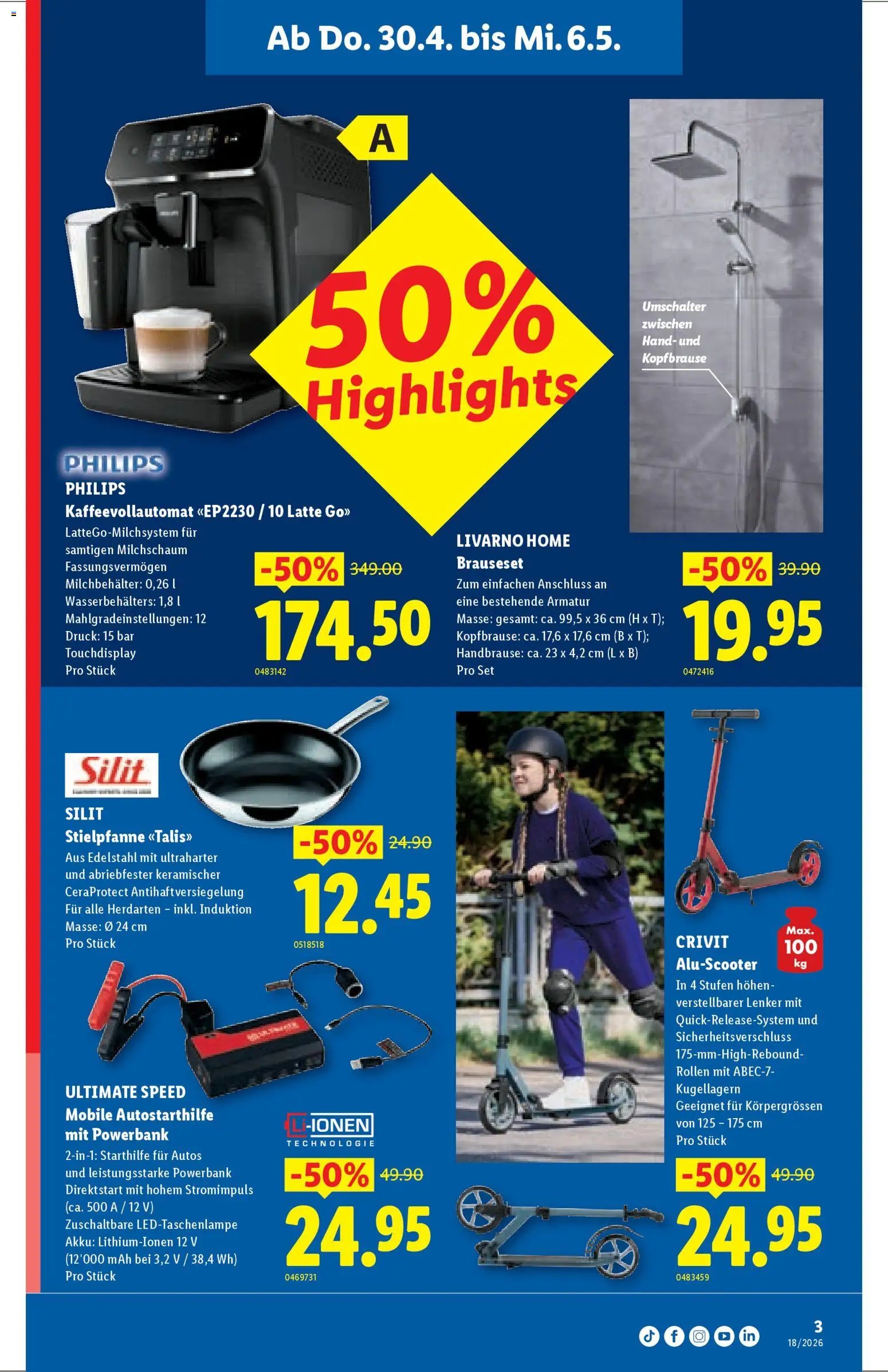 Lidl Aktionen Neueröffnung Luzern (2026-04-30 - 2026-05-06)