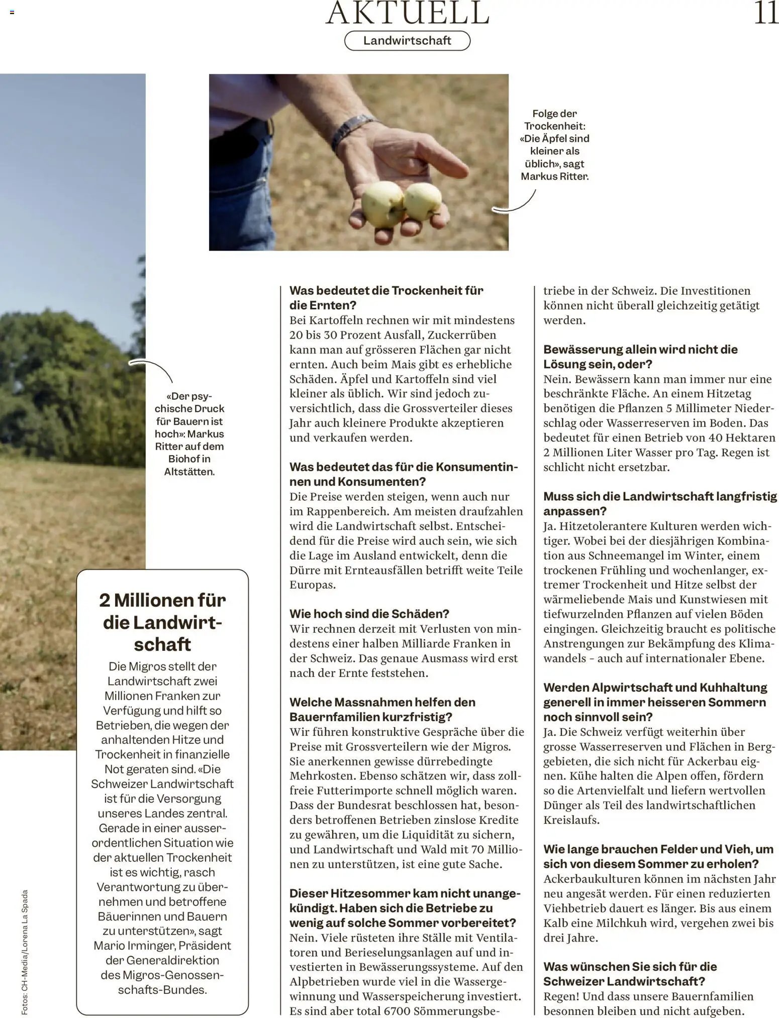 Migros aktionen Magazin