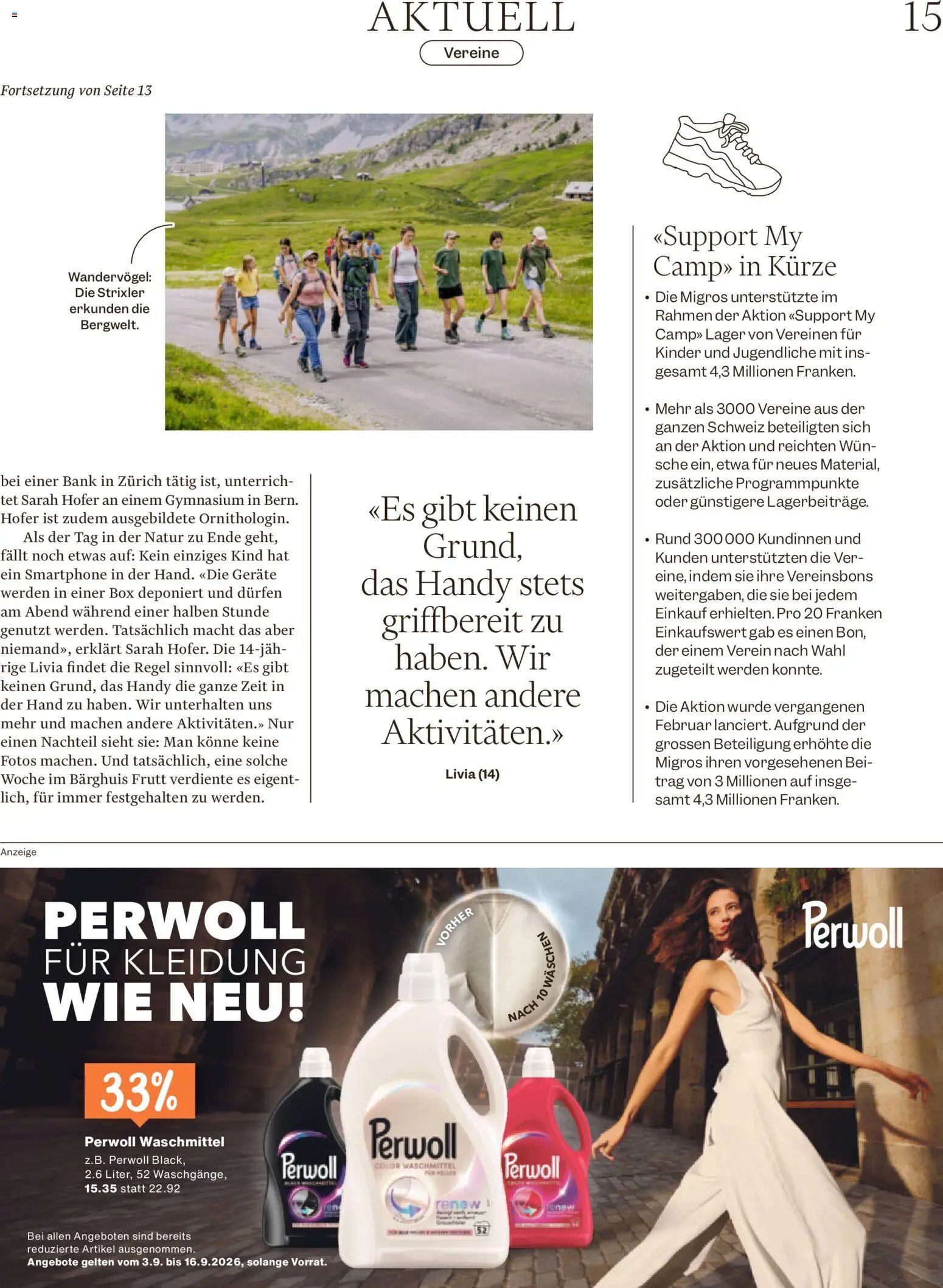 Migros aktionen Magazin