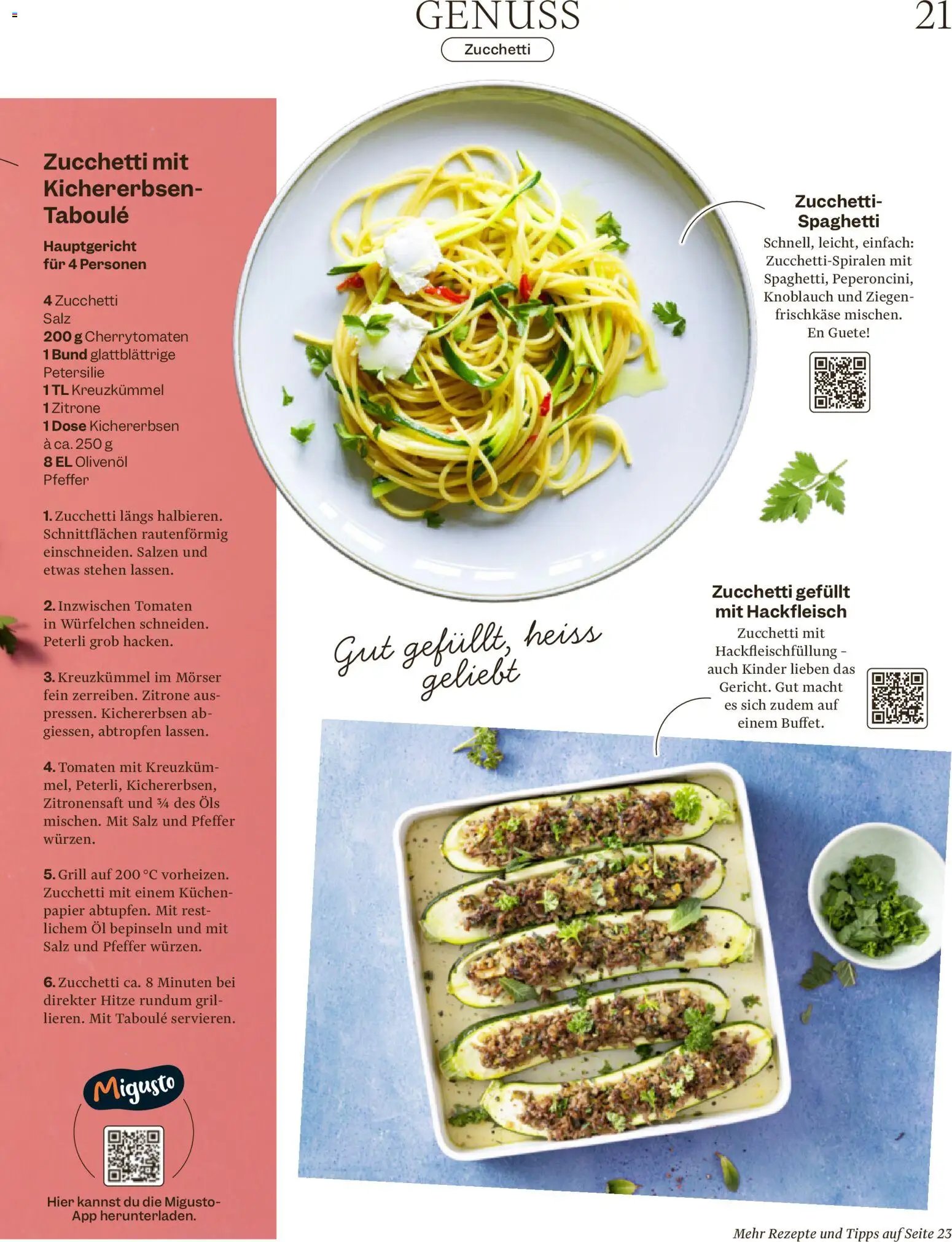Migros aktionen Magazin