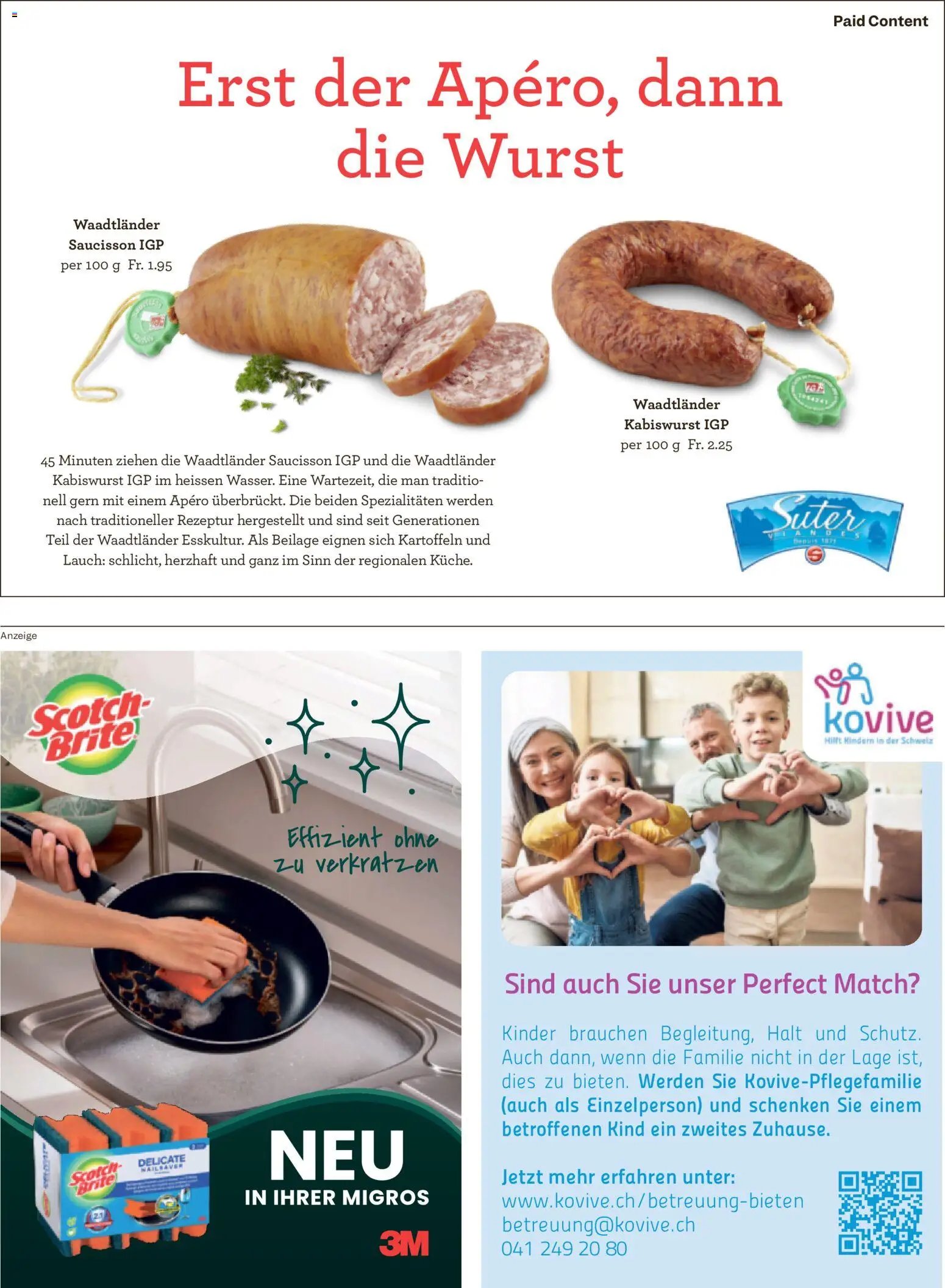 Migros aktionen Magazin