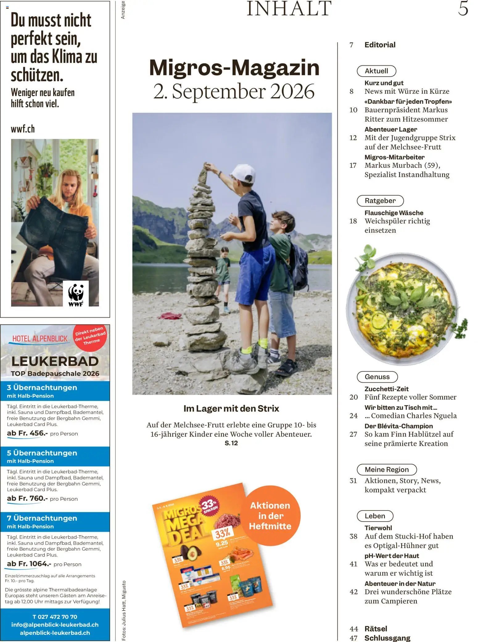 Migros aktionen Magazin