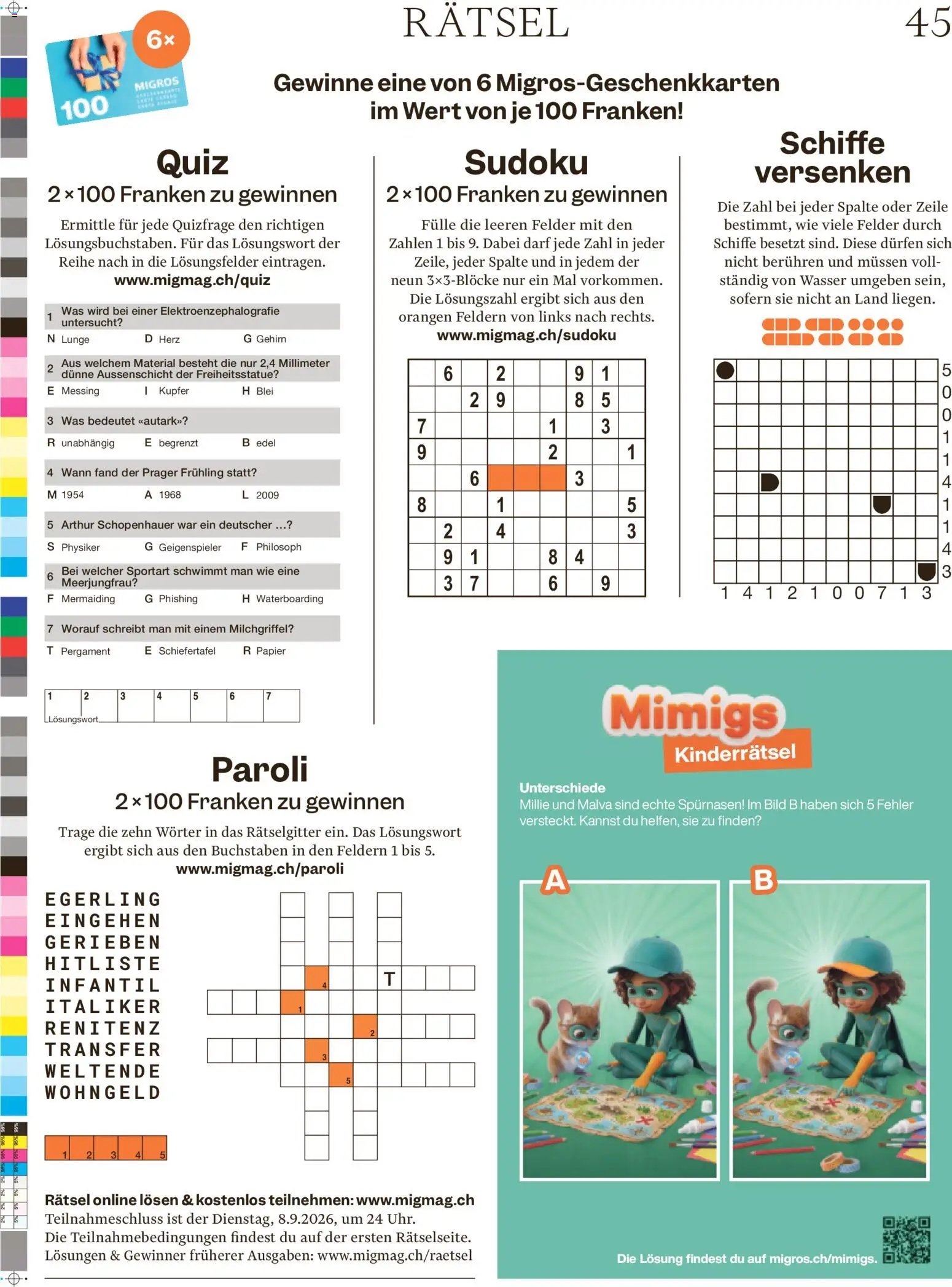 Migros aktionen Magazin