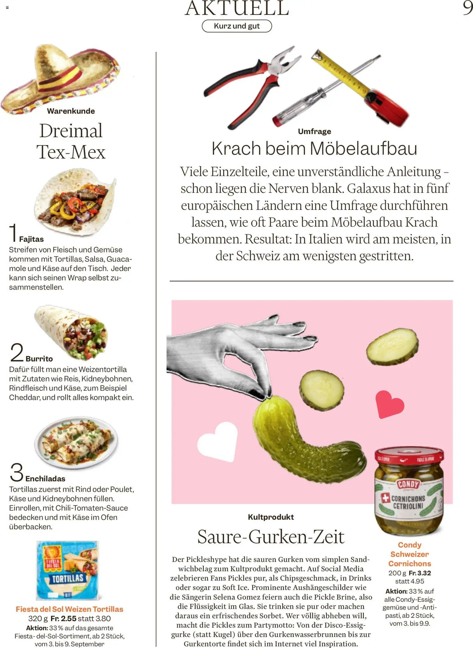 Migros aktionen Magazin