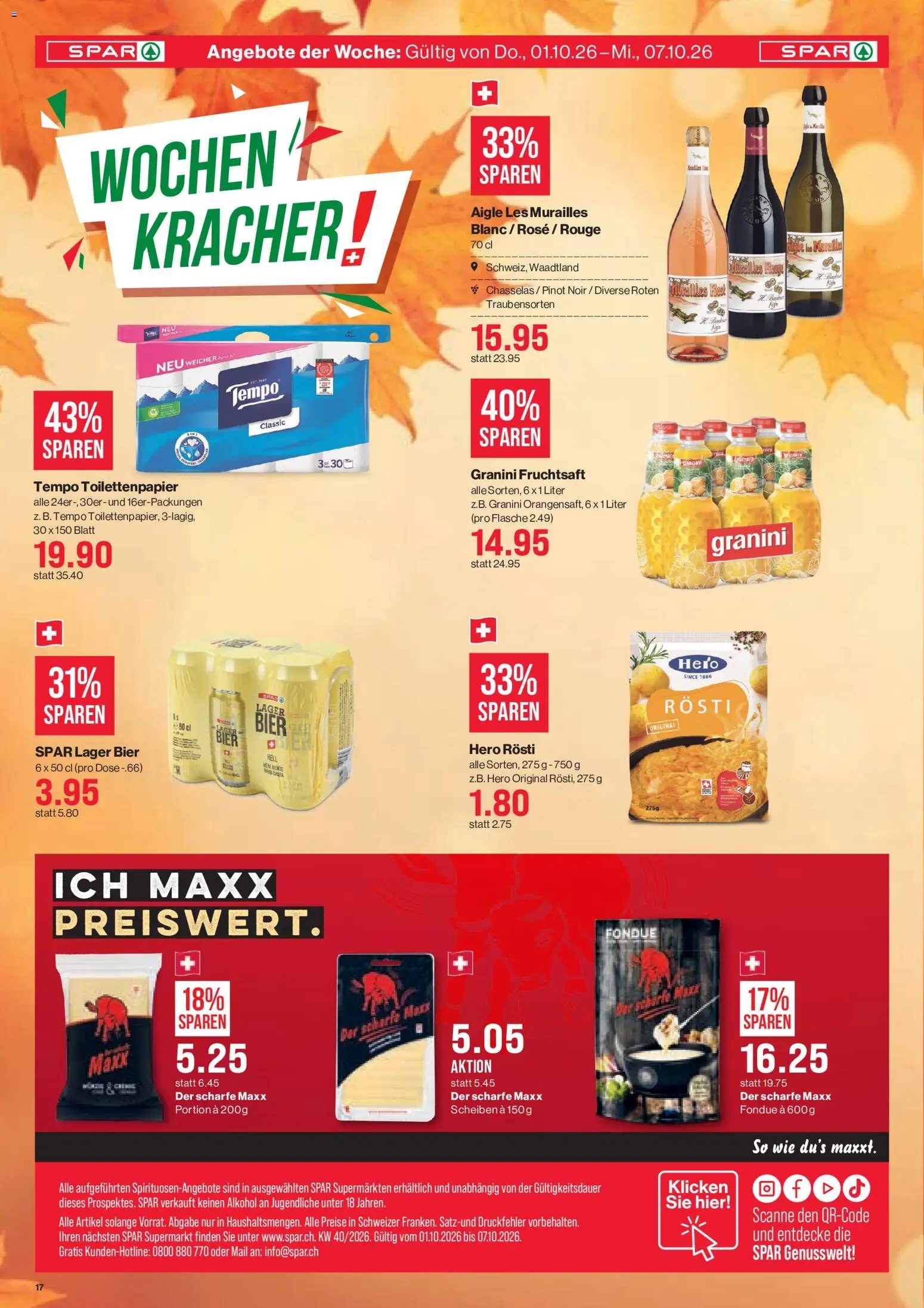 SPAR aktionen