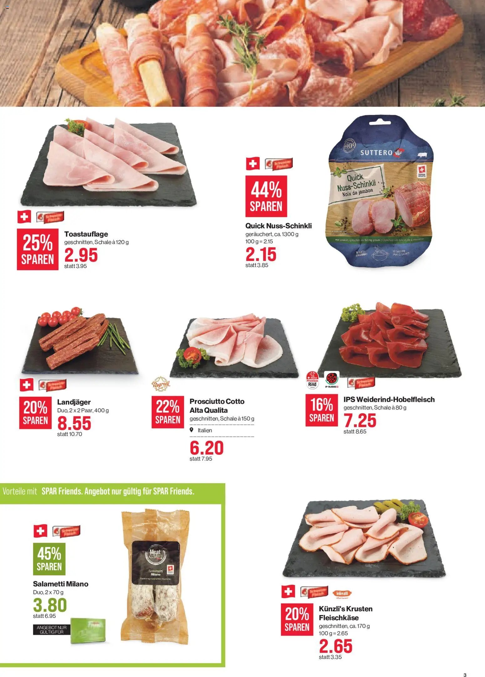 SPAR aktionen