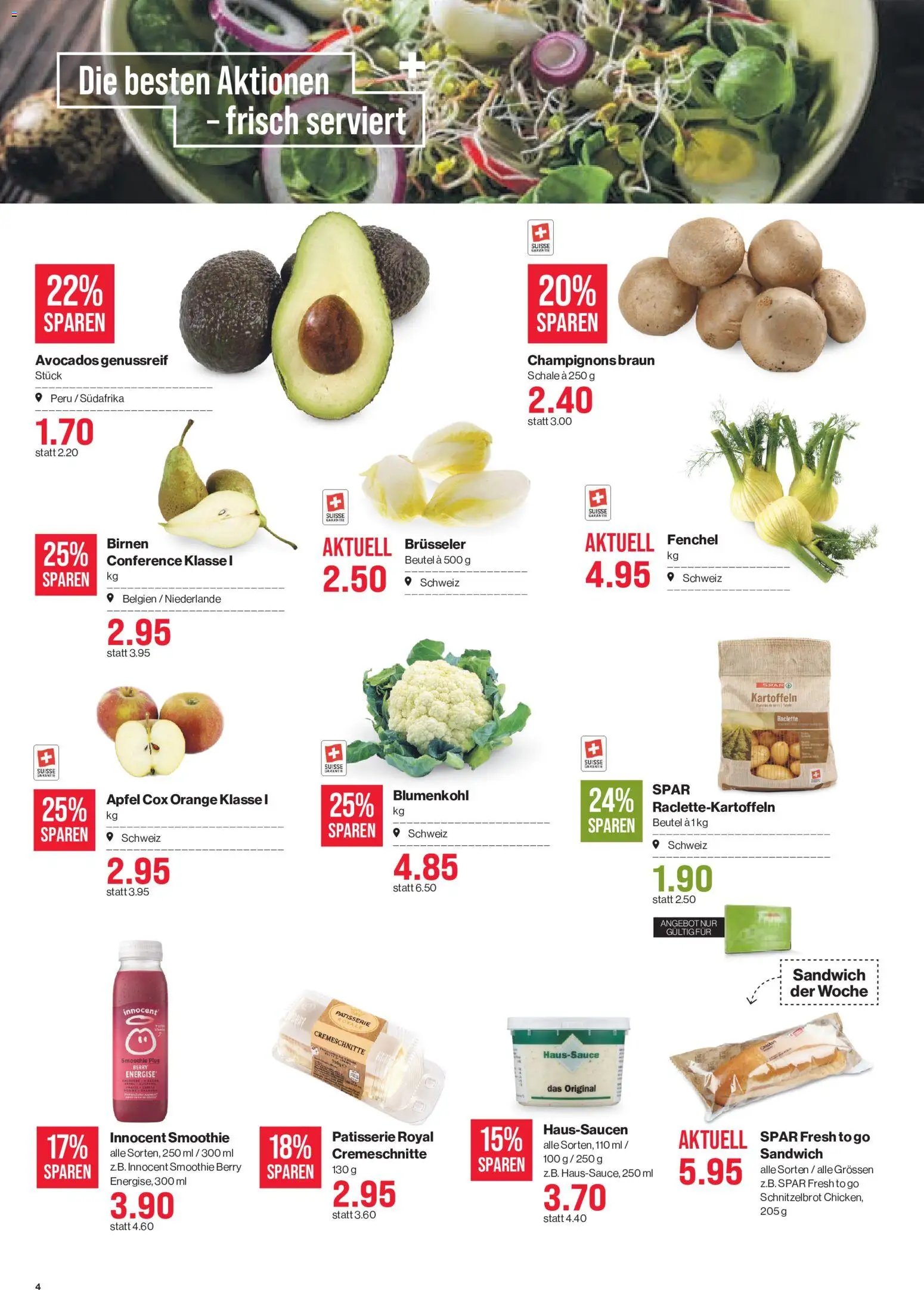 SPAR aktionen