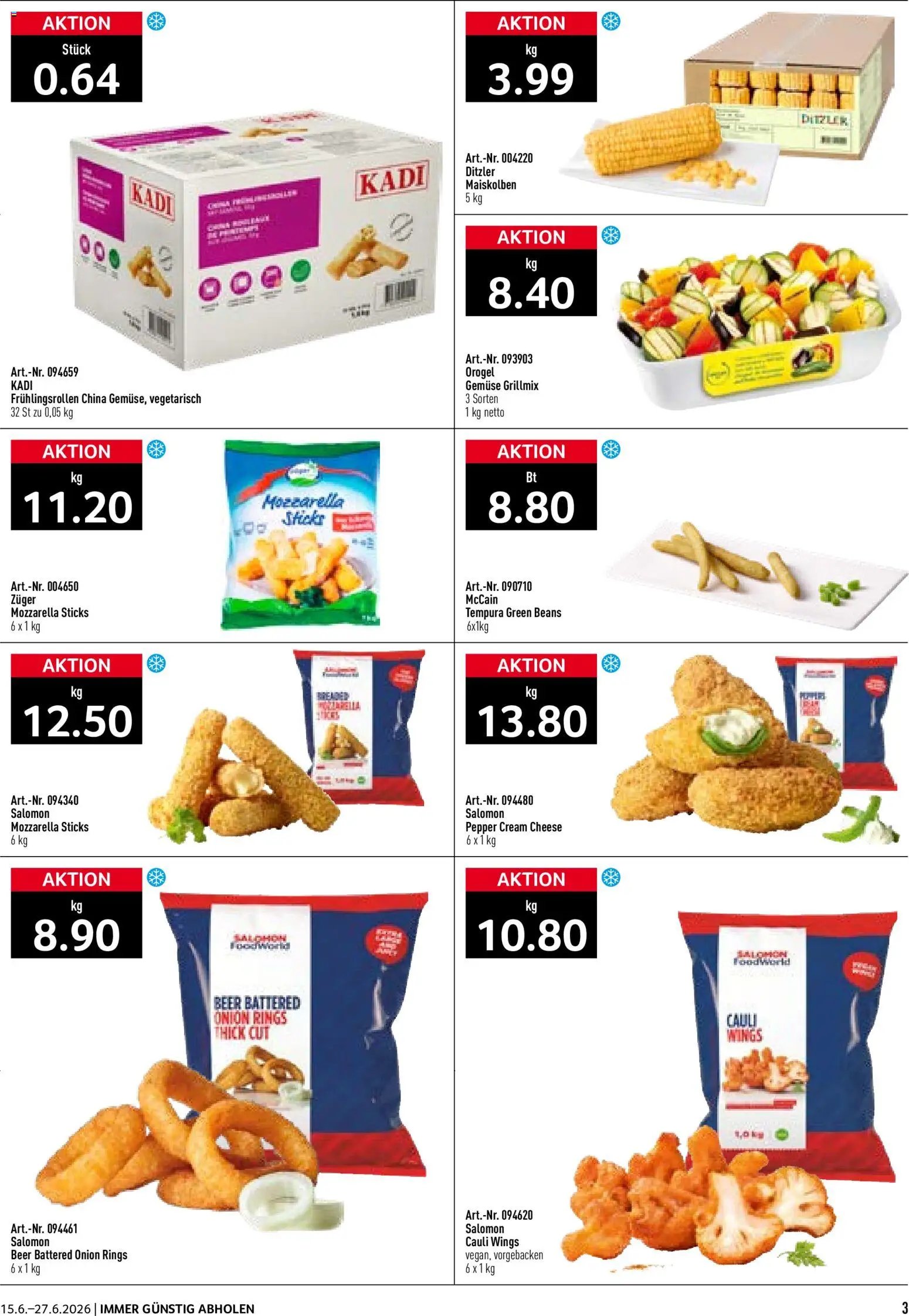 Prodega aktionen Summertime