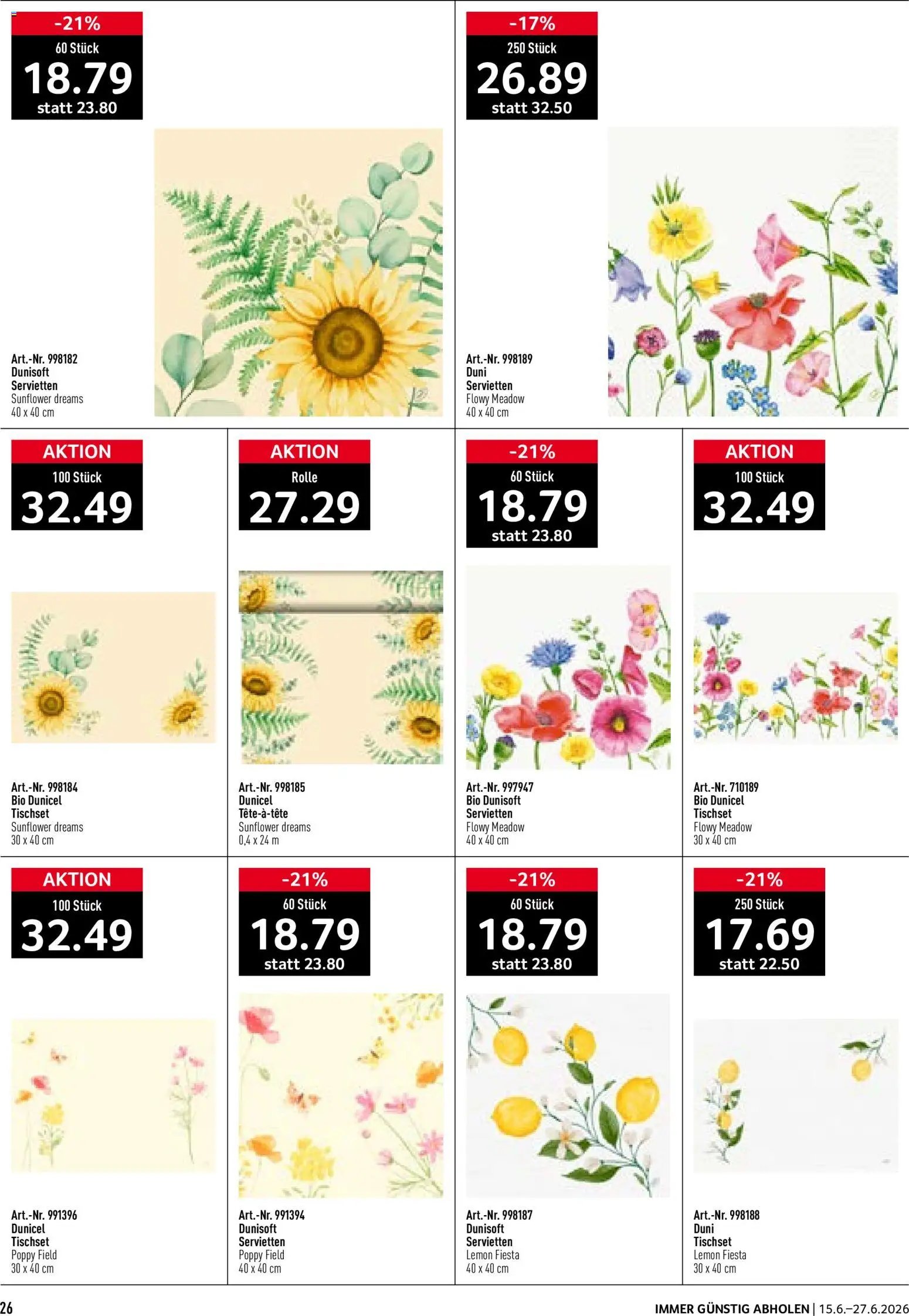 Prodega aktionen Summertime