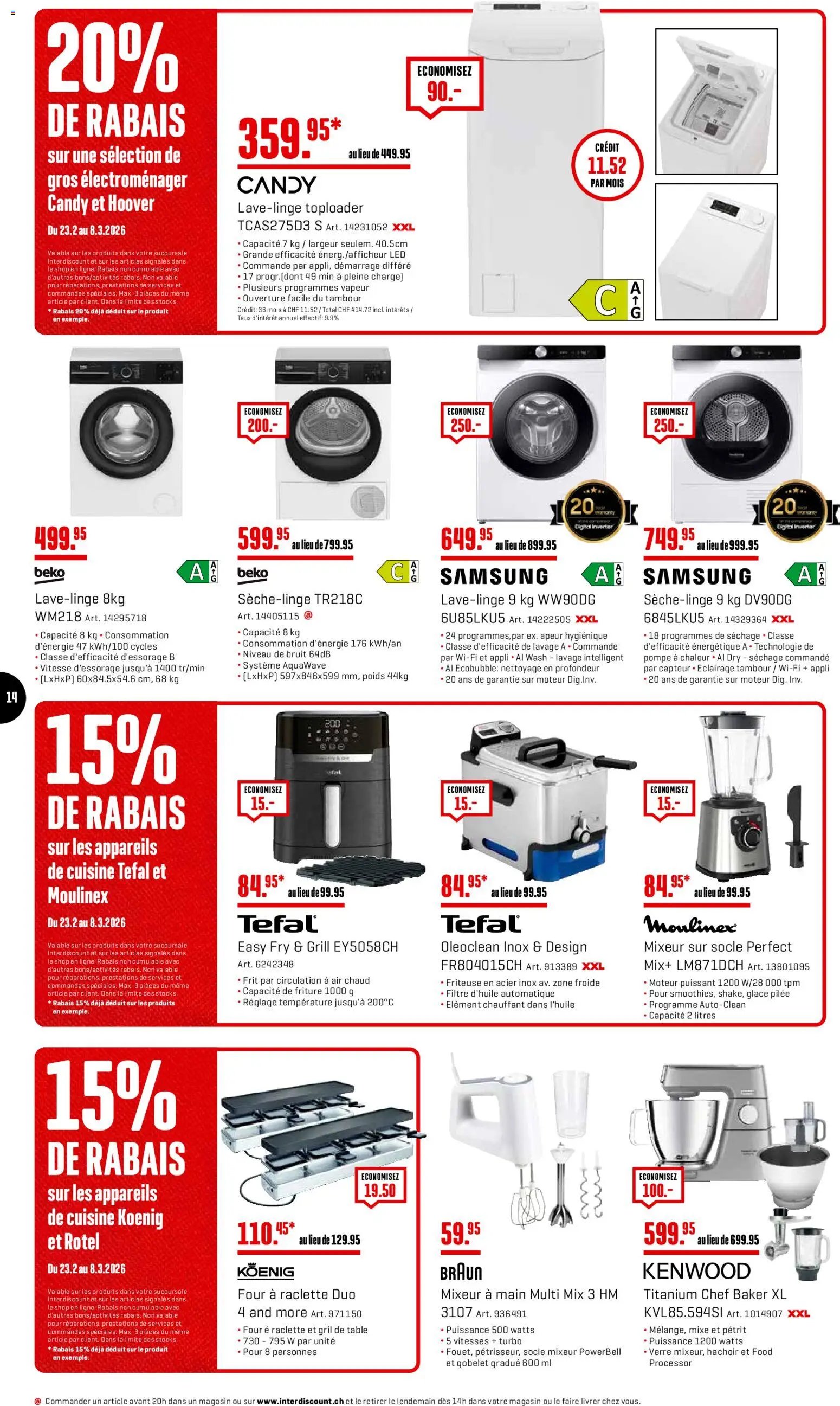 Interdiscount Aktionen FR (2026-02-23 - 2026-03-08) | 14