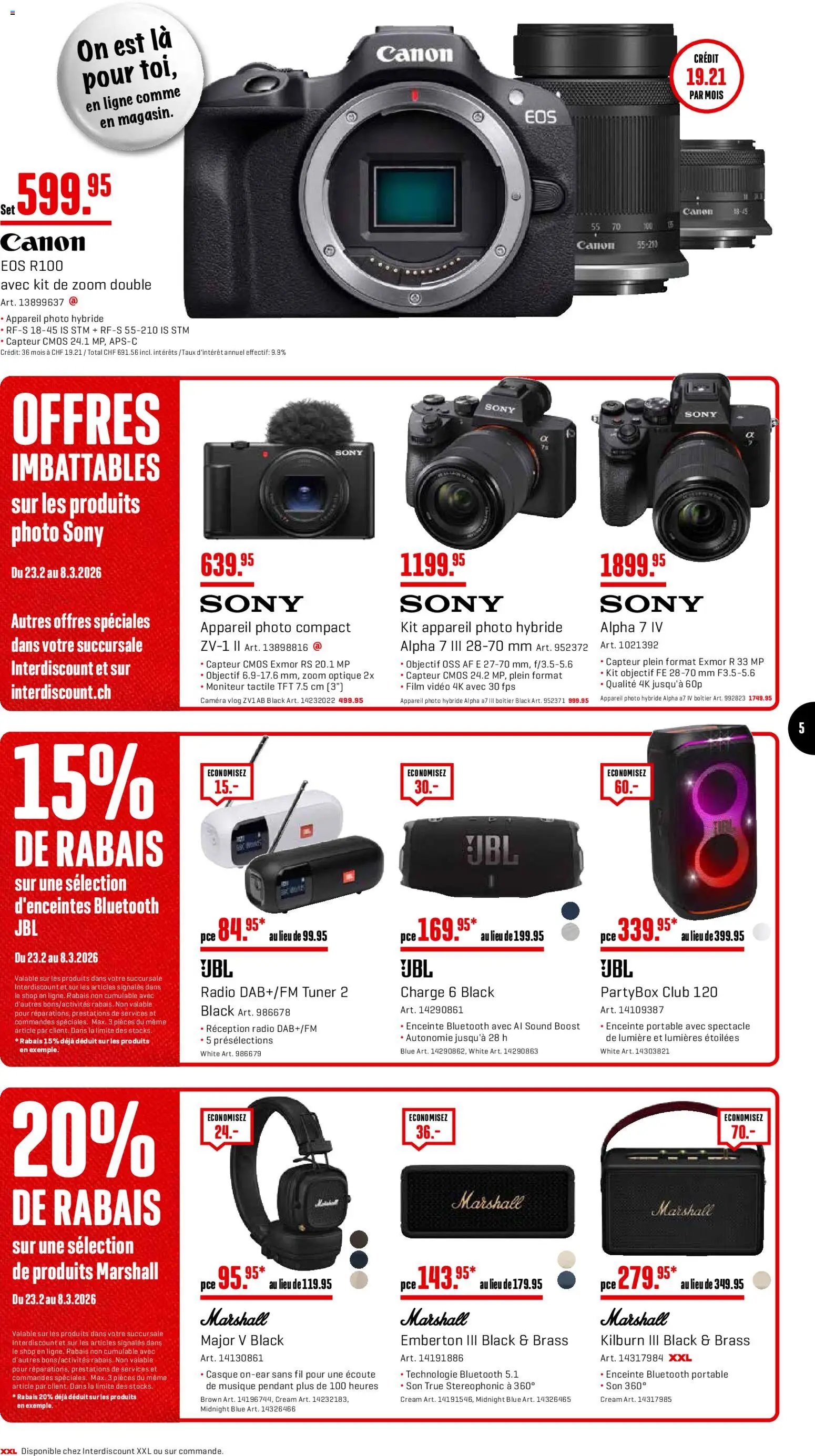 Interdiscount Aktionen FR (2026-02-23 - 2026-03-08) | 5