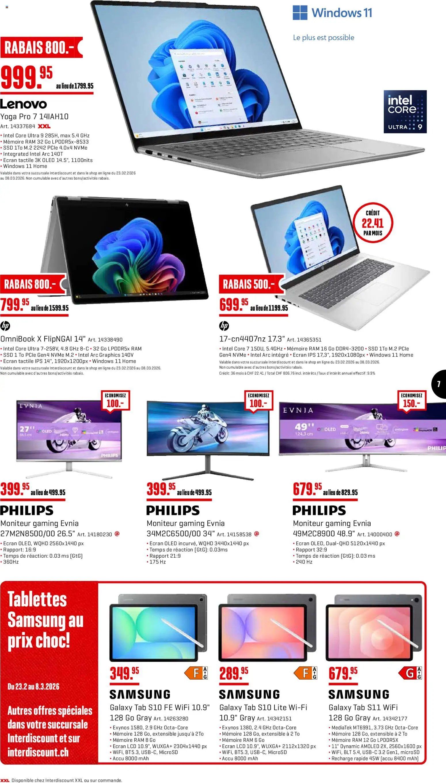 Interdiscount Aktionen FR (2026-02-23 - 2026-03-08) | 7