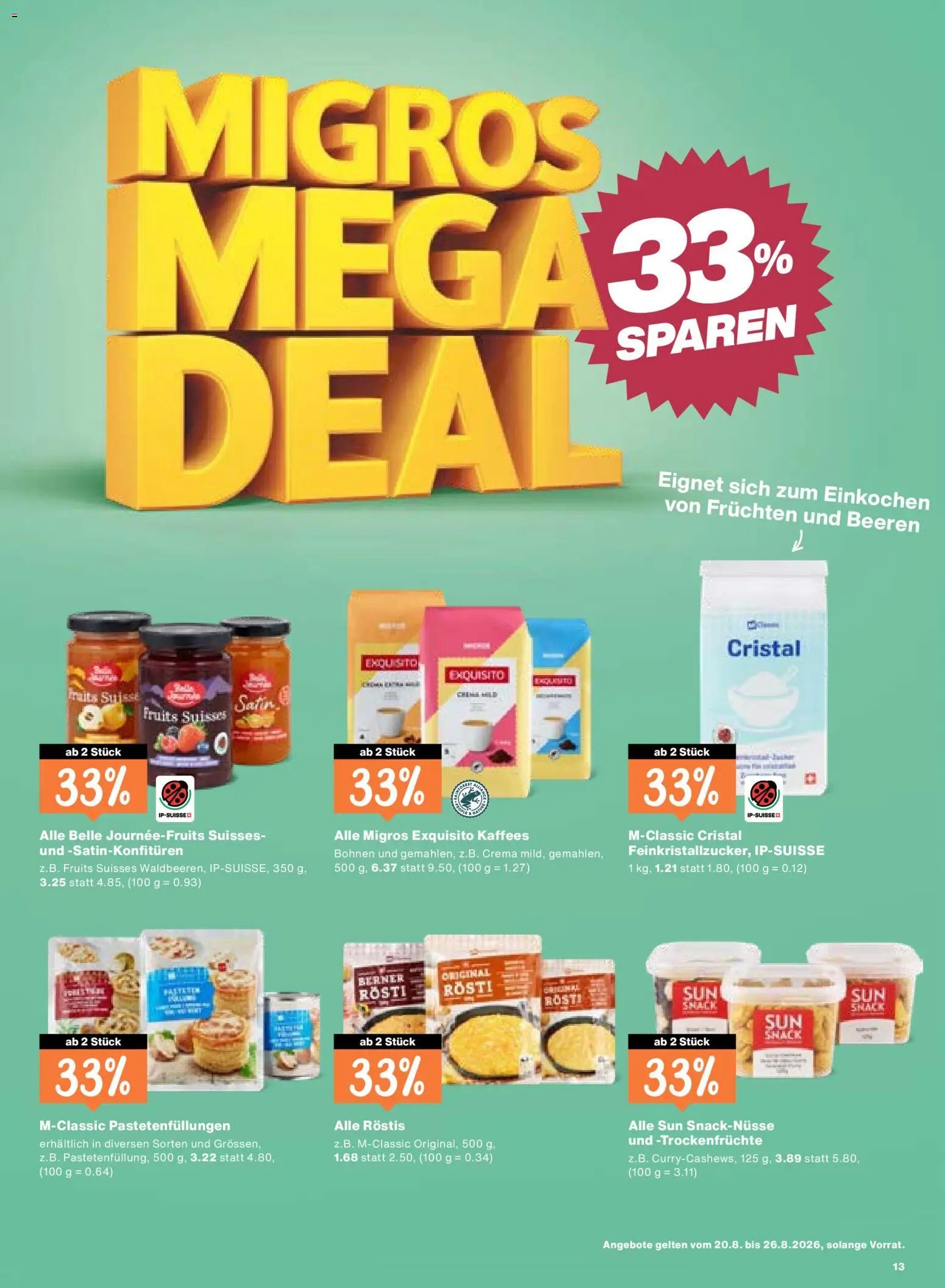 Migros aktionen