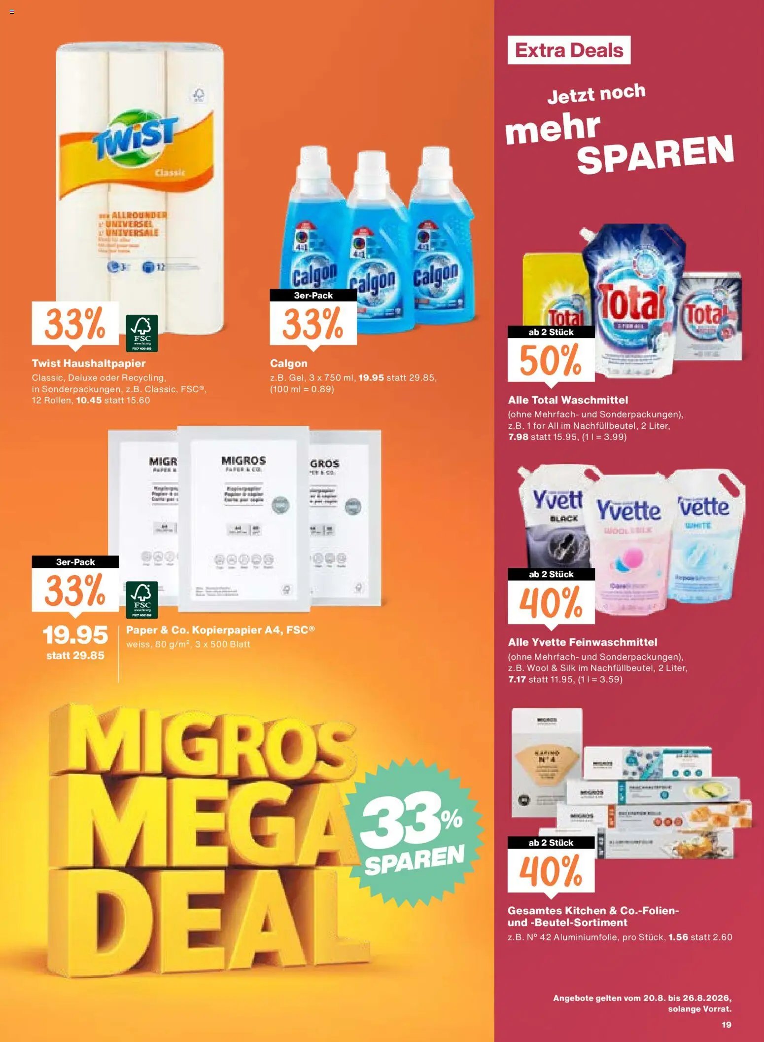 Migros aktionen