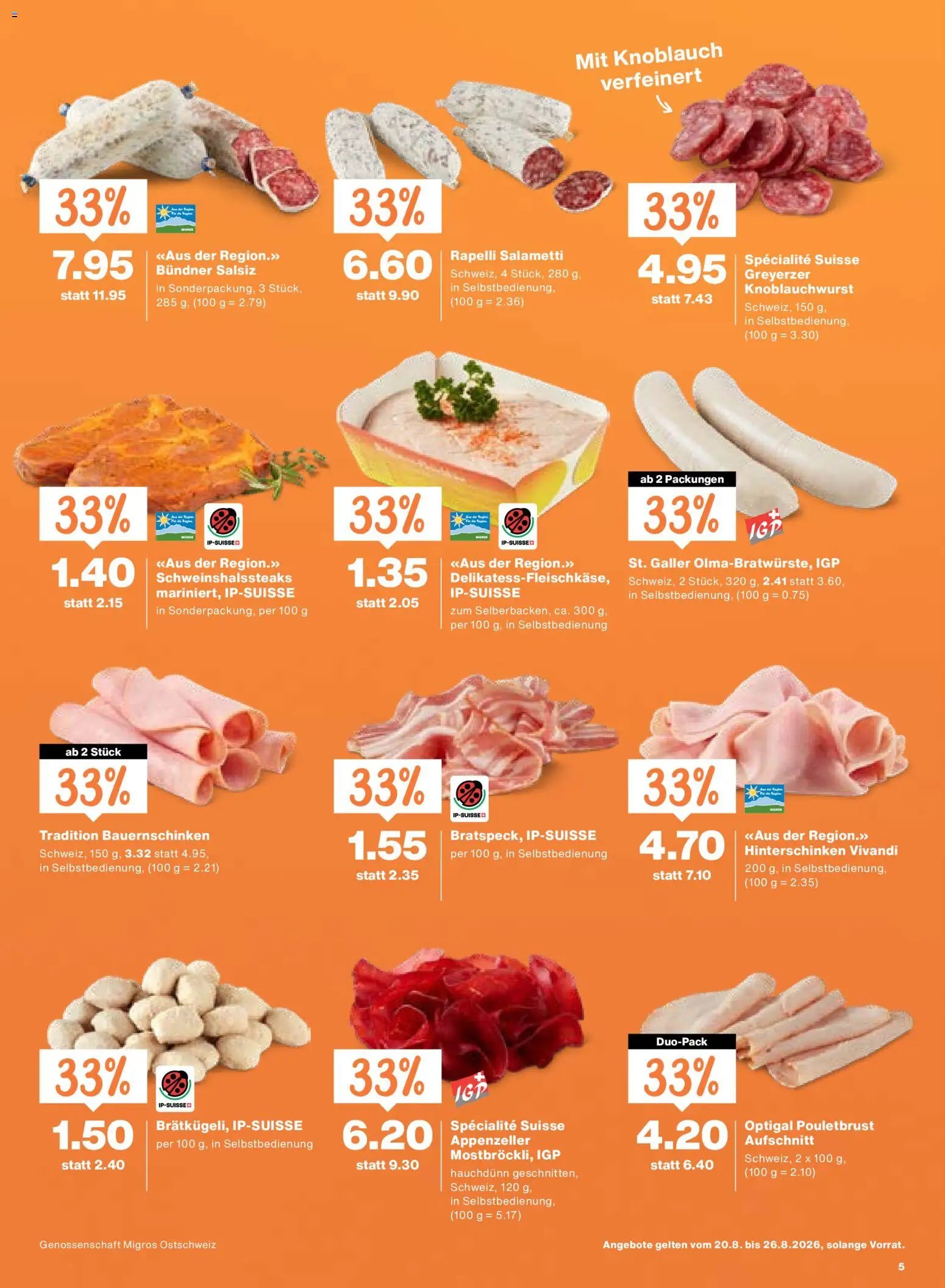 Migros aktionen