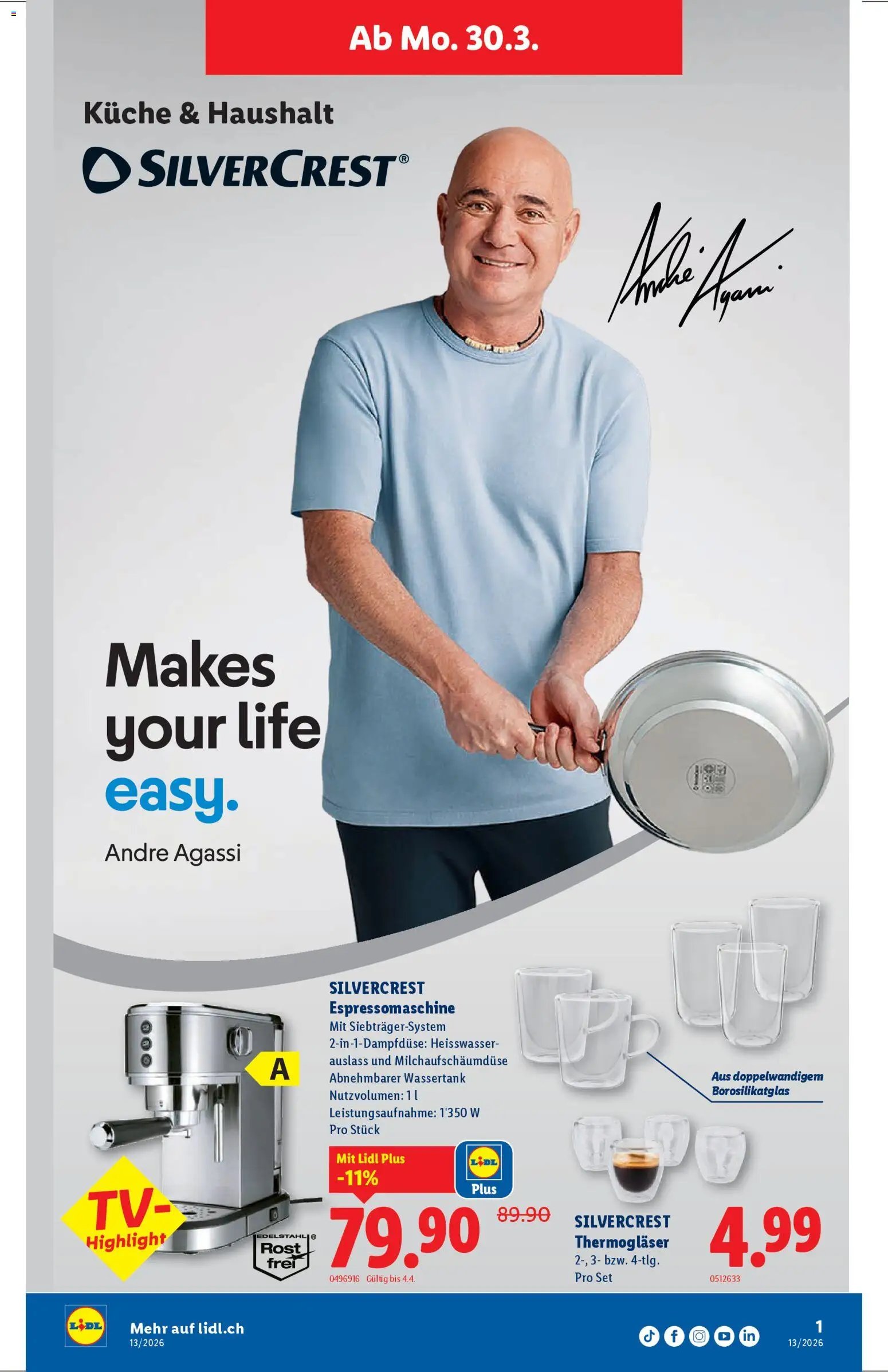 Lidl aktionen Silvercrest (2026-03-30 - 2026-04-04) | 1