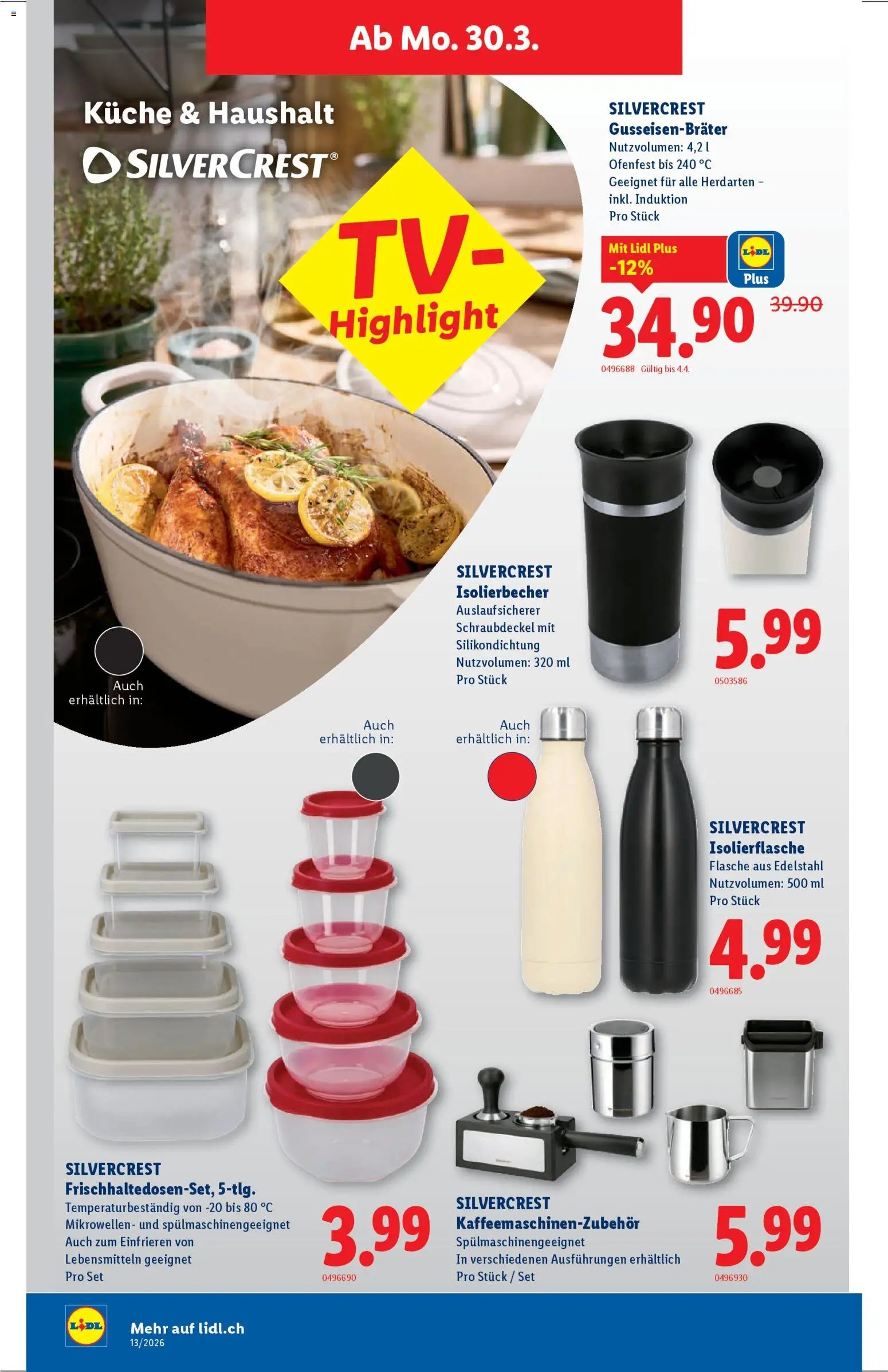 Lidl aktionen Silvercrest (2026-03-30 - 2026-04-04) | 2