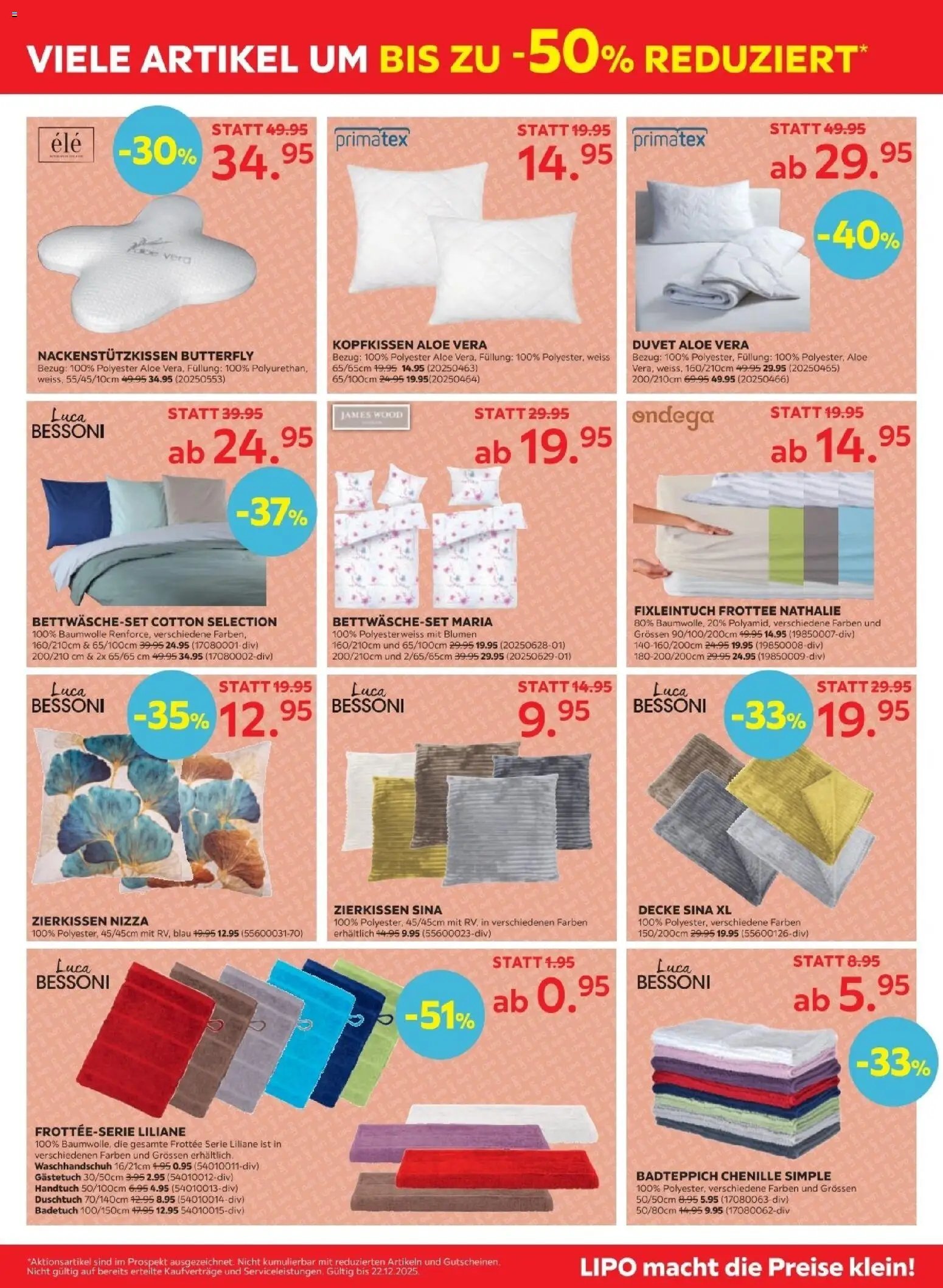 Lipo Aktionen -50% (2025-12-09 - 2025-12-22) | 15
