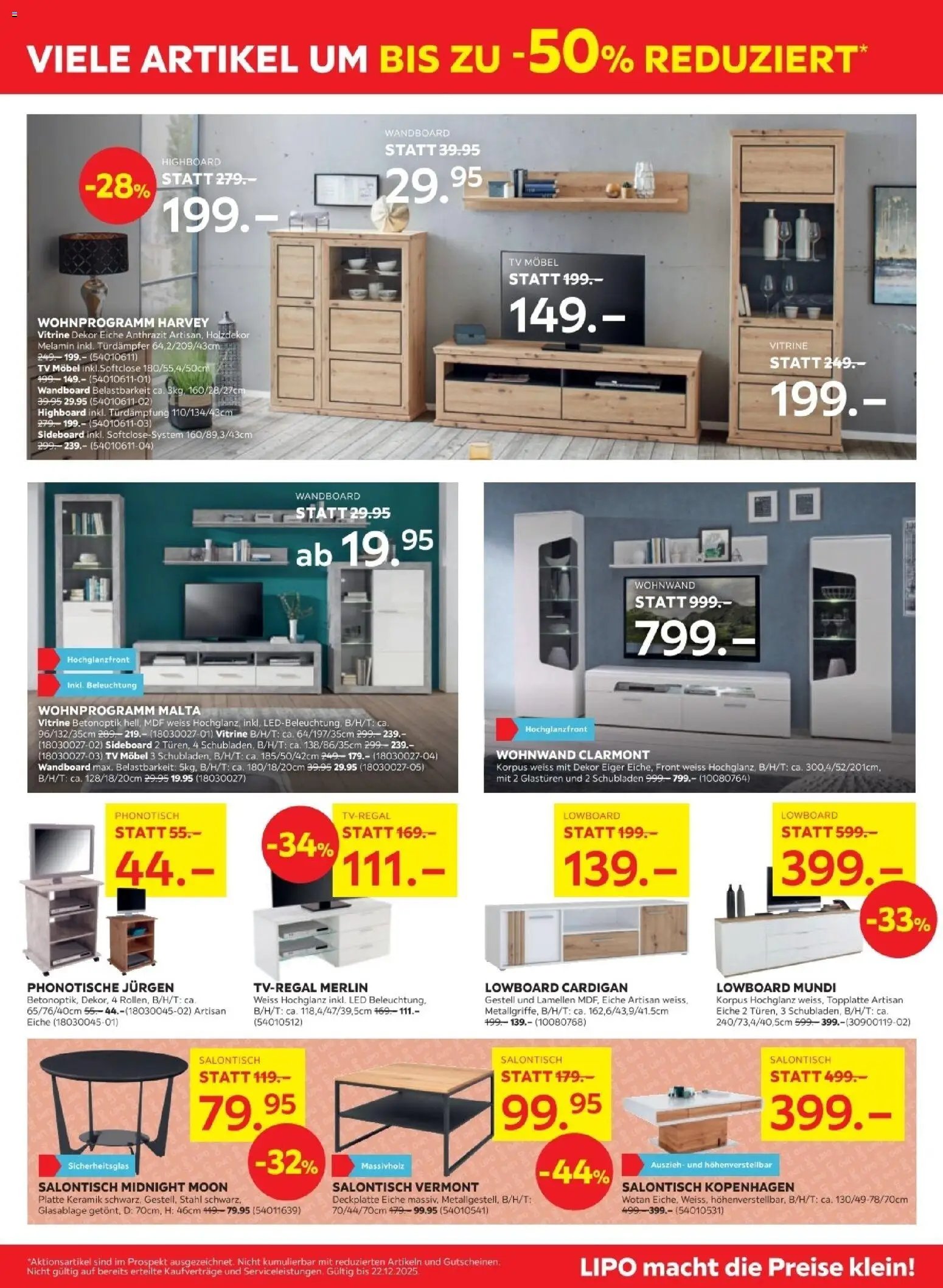 Lipo Aktionen -50% (2025-12-09 - 2025-12-22) | 3