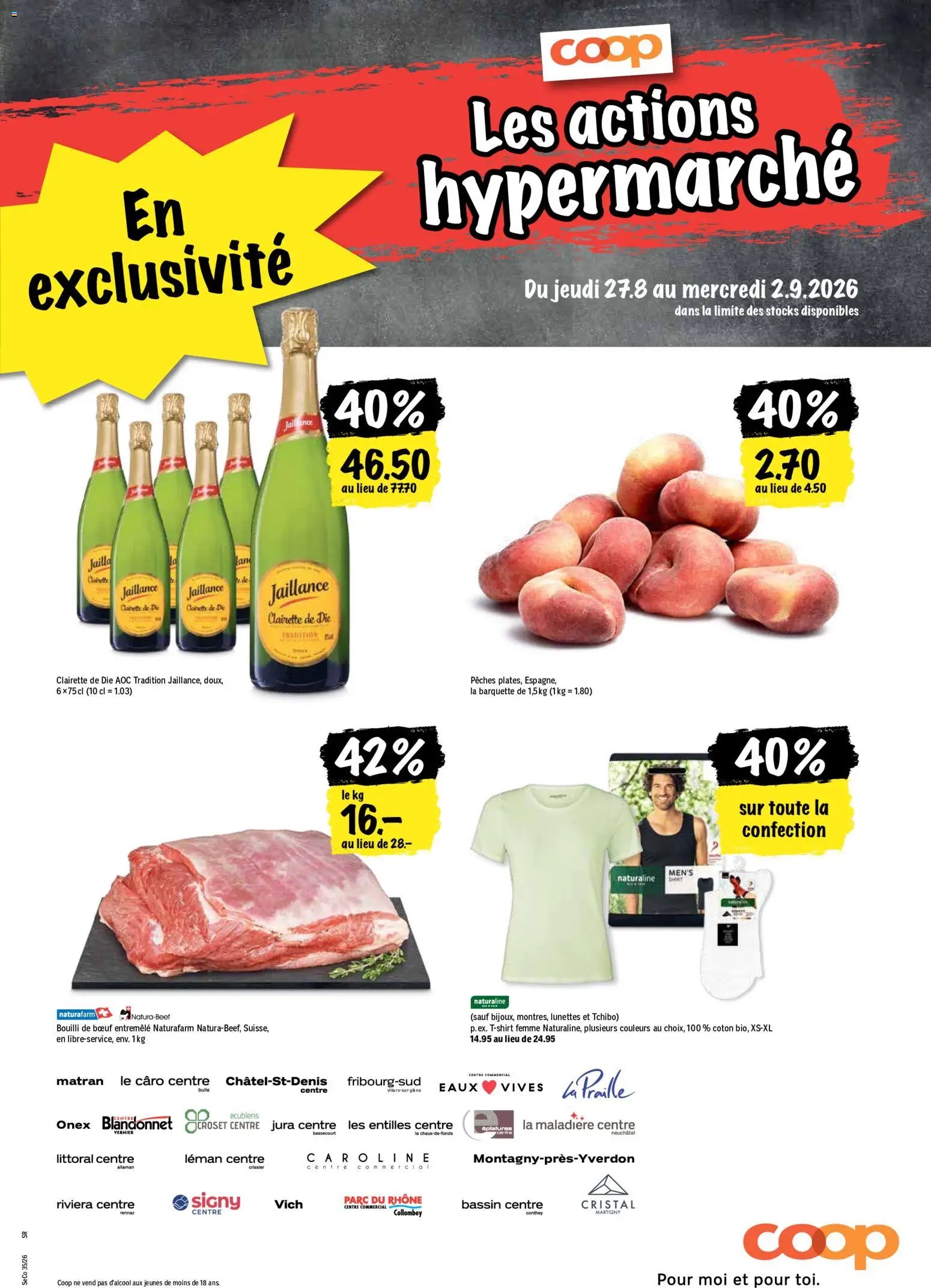 Coop aktionen FR