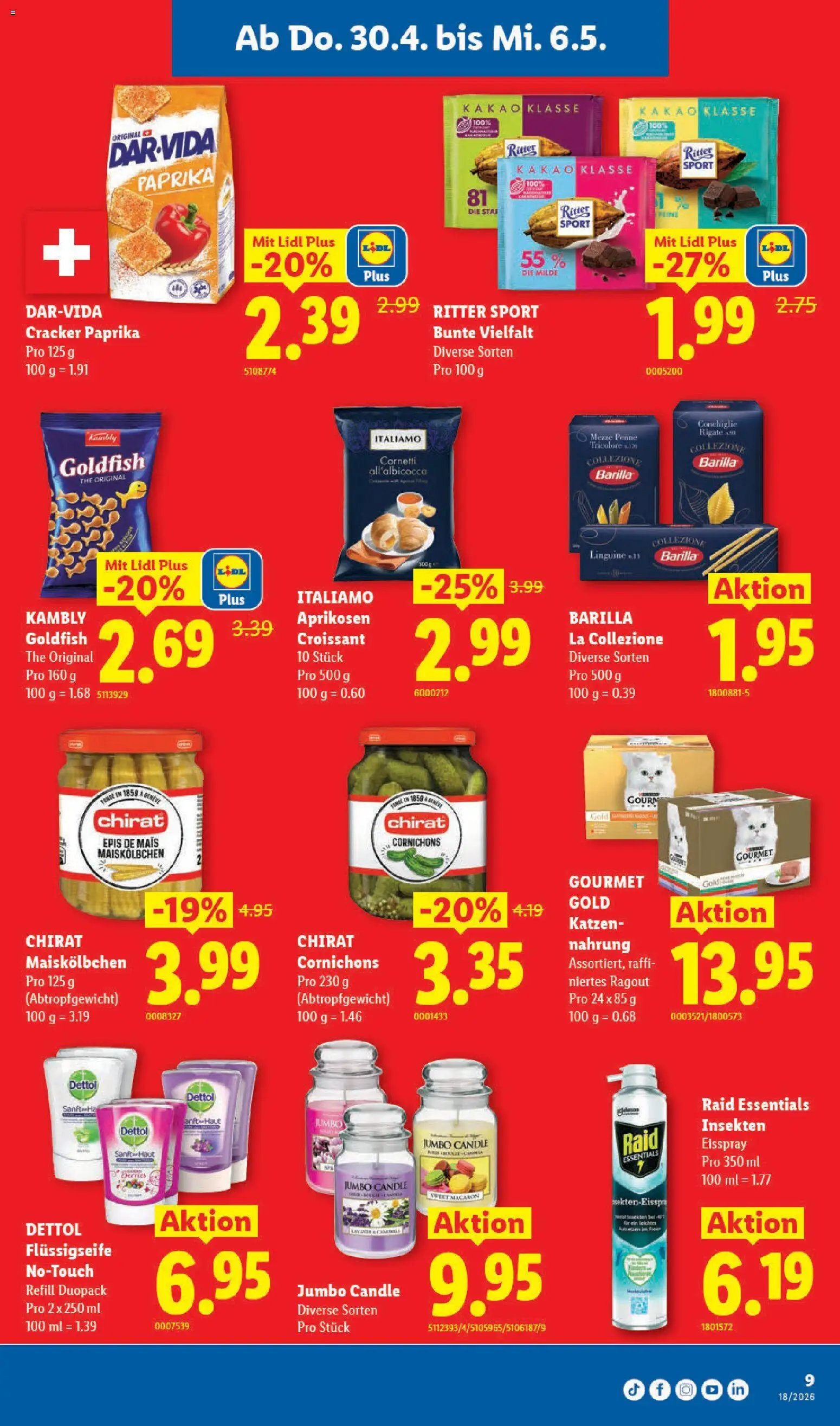 Lidl aktionen (2026-04-30 - 2026-05-06)