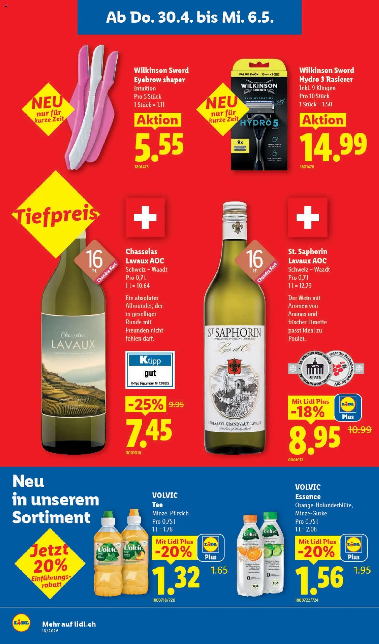 Lidl aktionen (2026-04-30 - 2026-05-06)