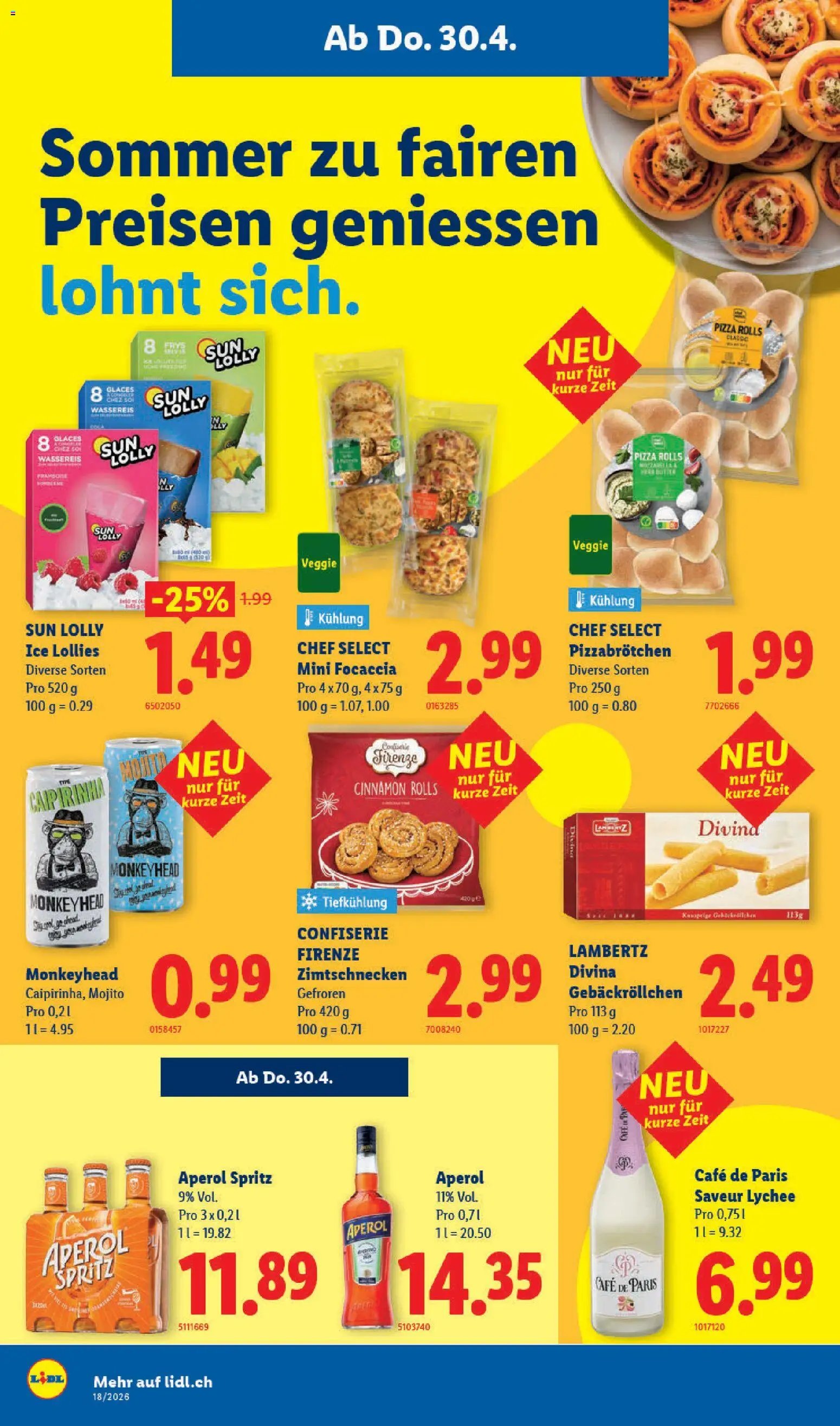 Lidl aktionen (2026-04-30 - 2026-05-06)