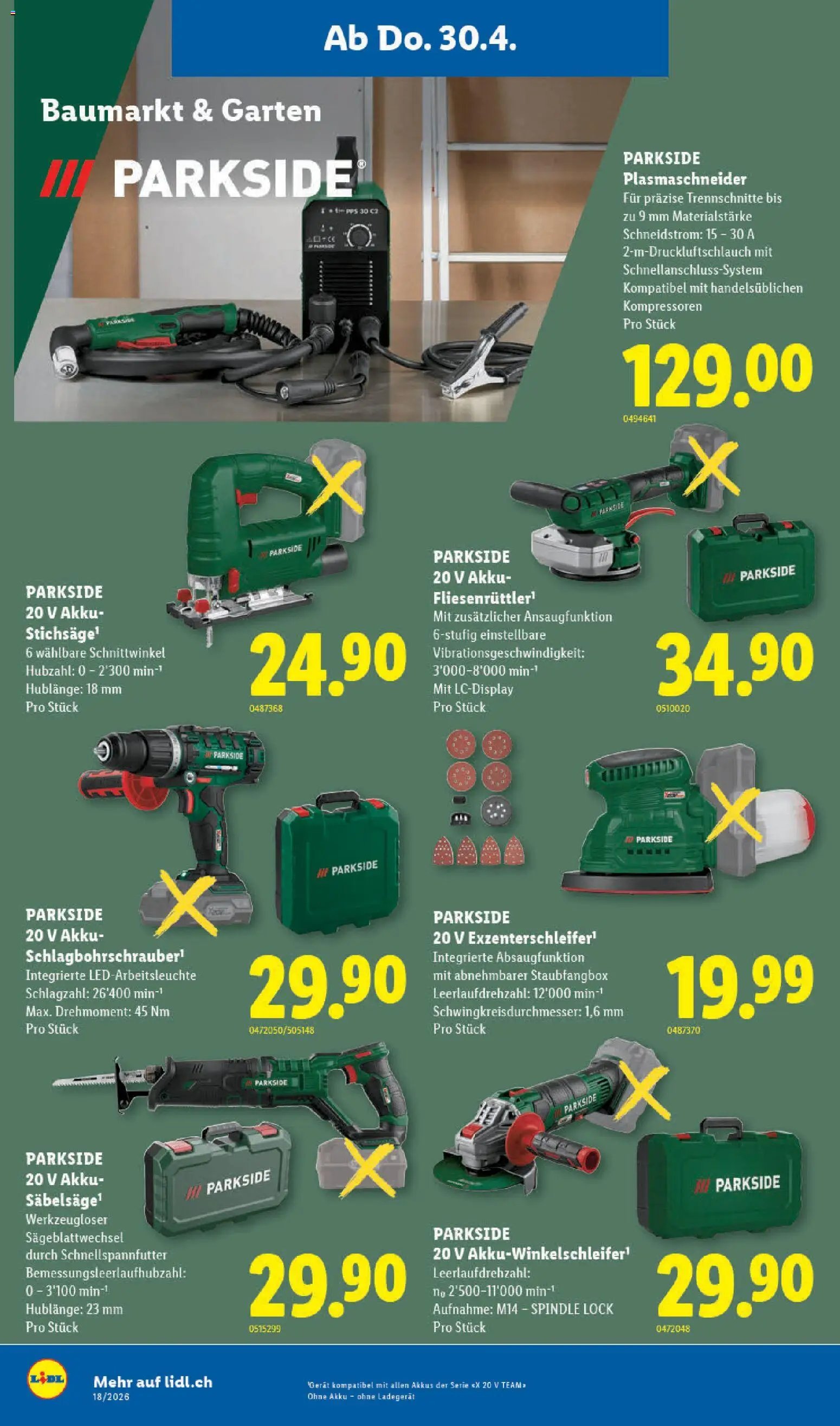 Lidl aktionen (2026-04-30 - 2026-05-06)