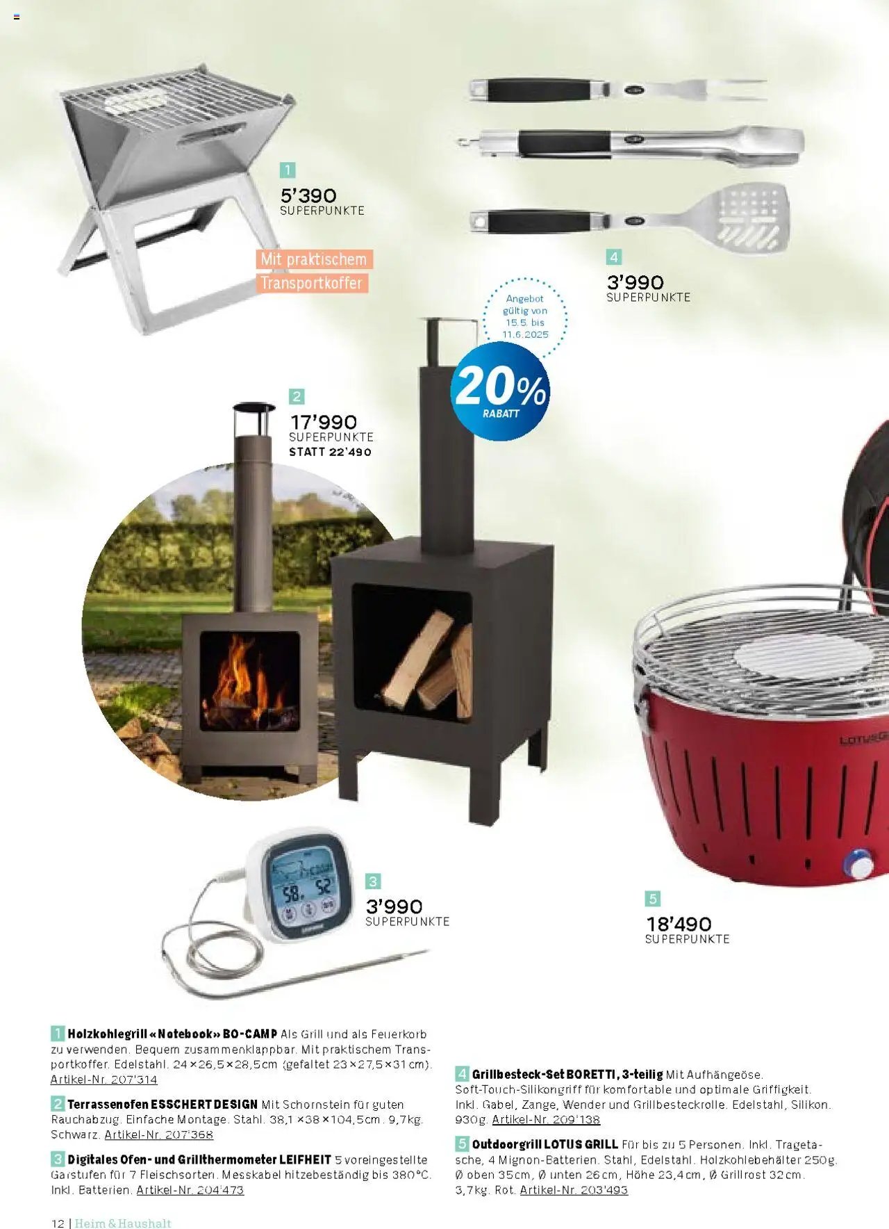 Coop Aktionen Praemien Shop (2025-05-15 - 2025-12-31)