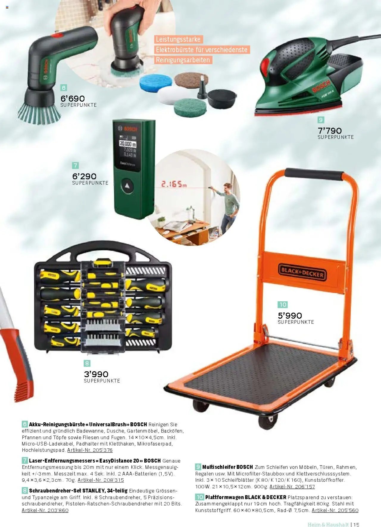 Coop Aktionen Praemien Shop (2025-05-15 - 2025-12-31)