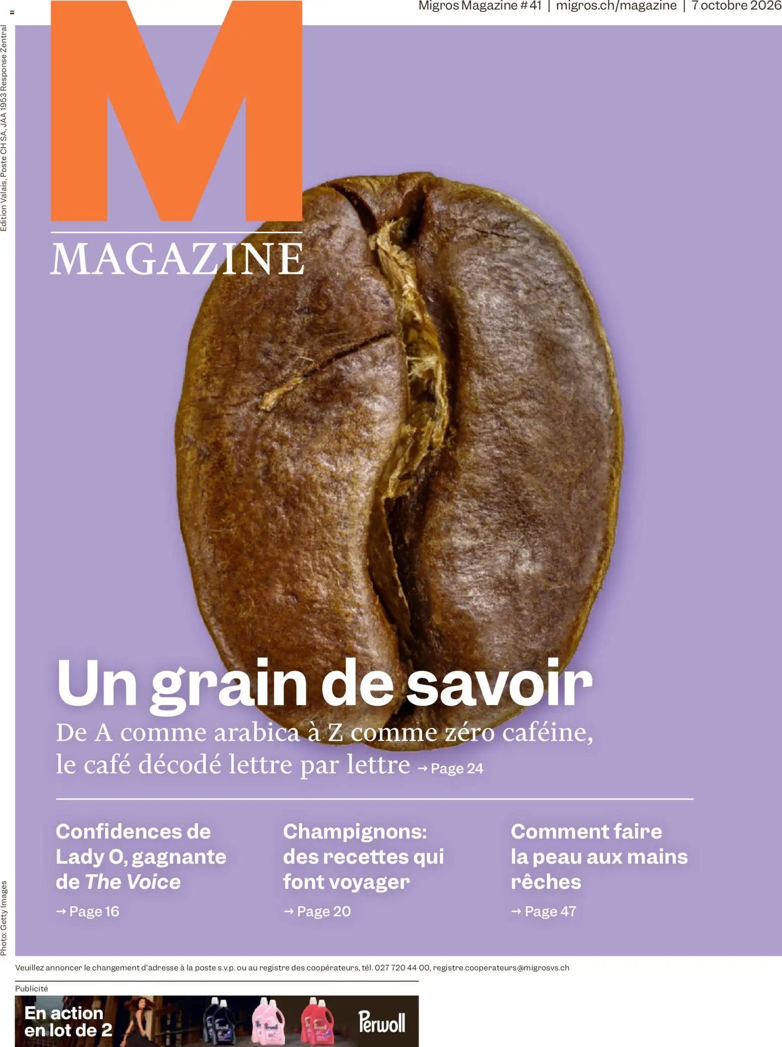 Migros aktionen Magazine FR