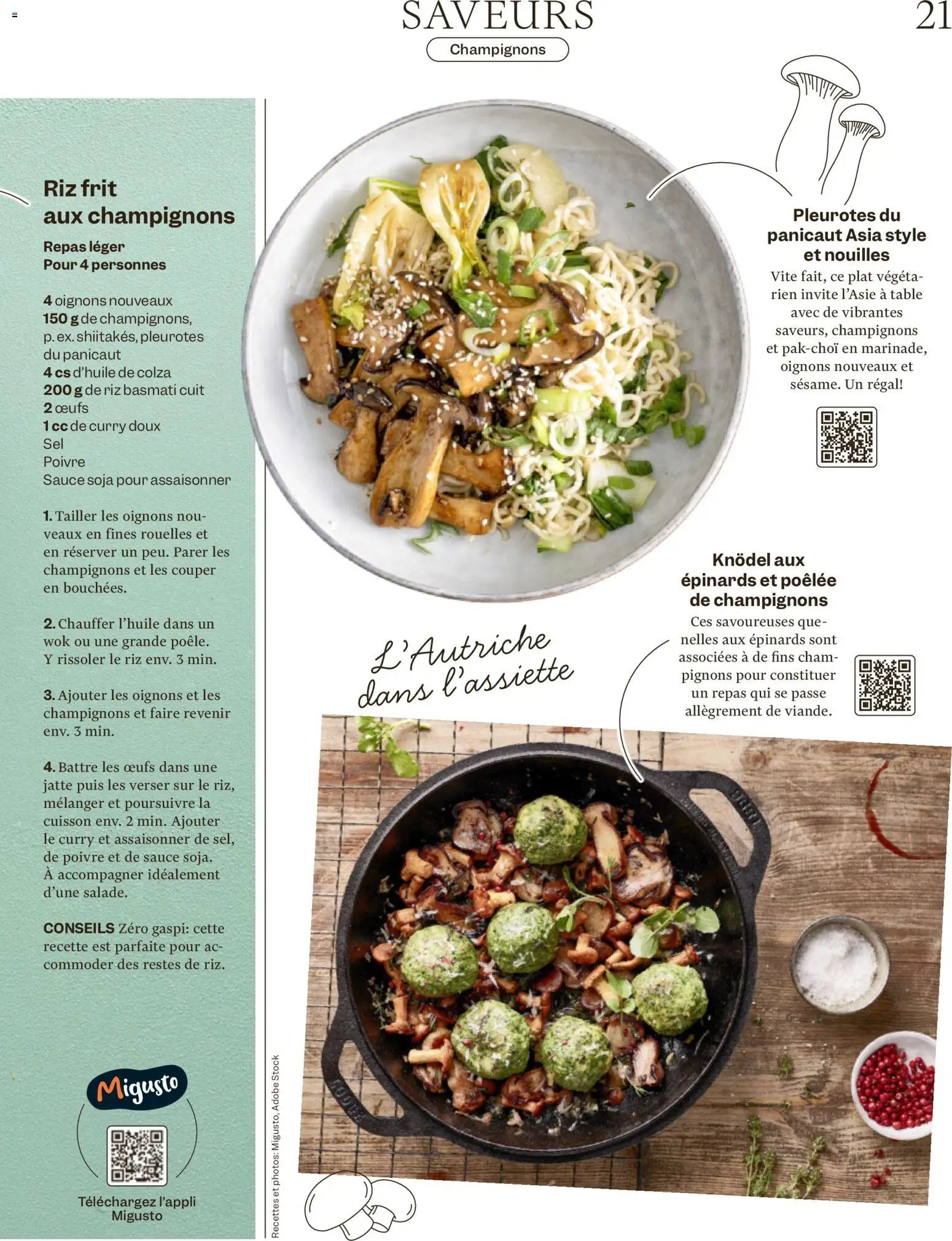 Migros aktionen Magazine FR