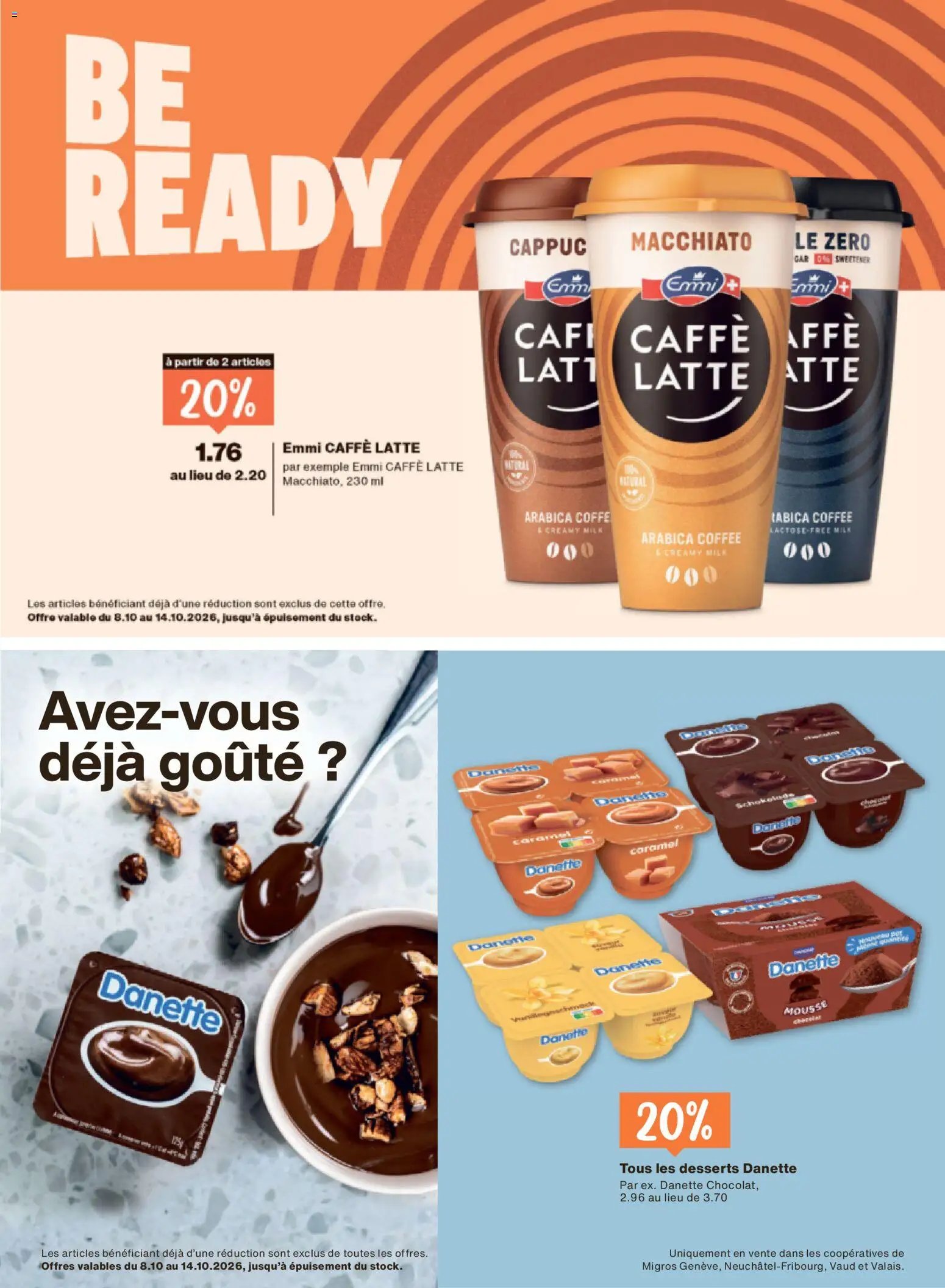 Migros aktionen Magazine FR