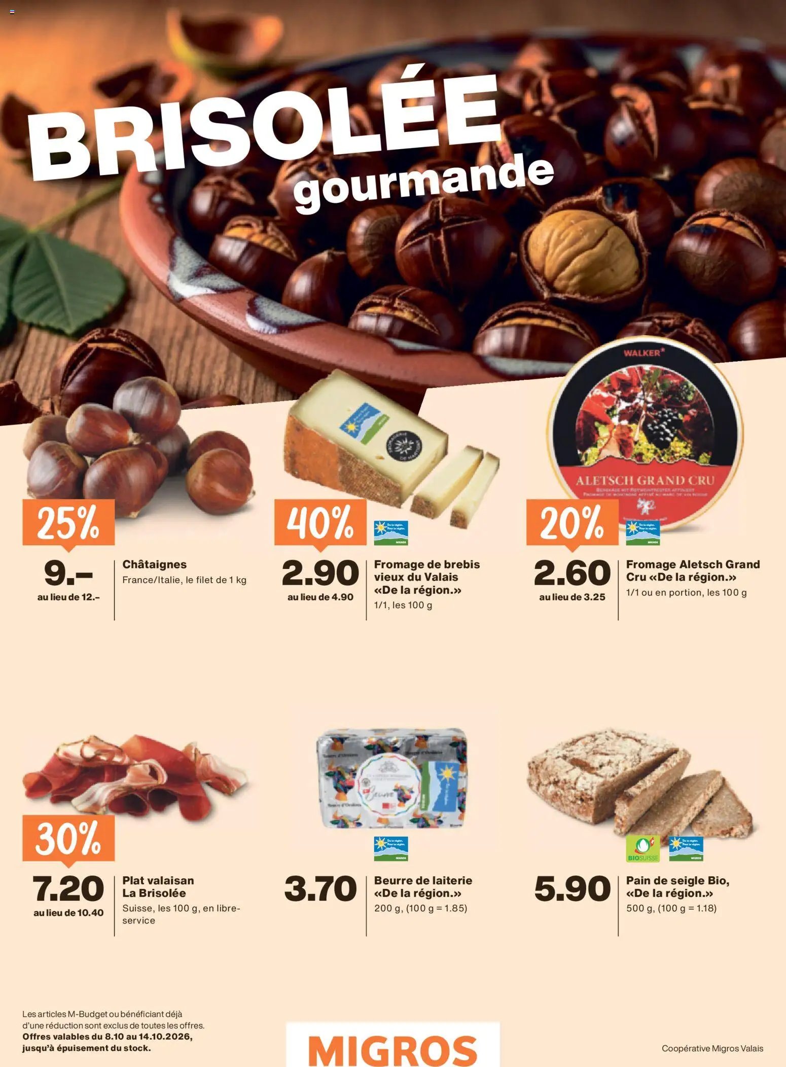 Migros aktionen Magazine FR