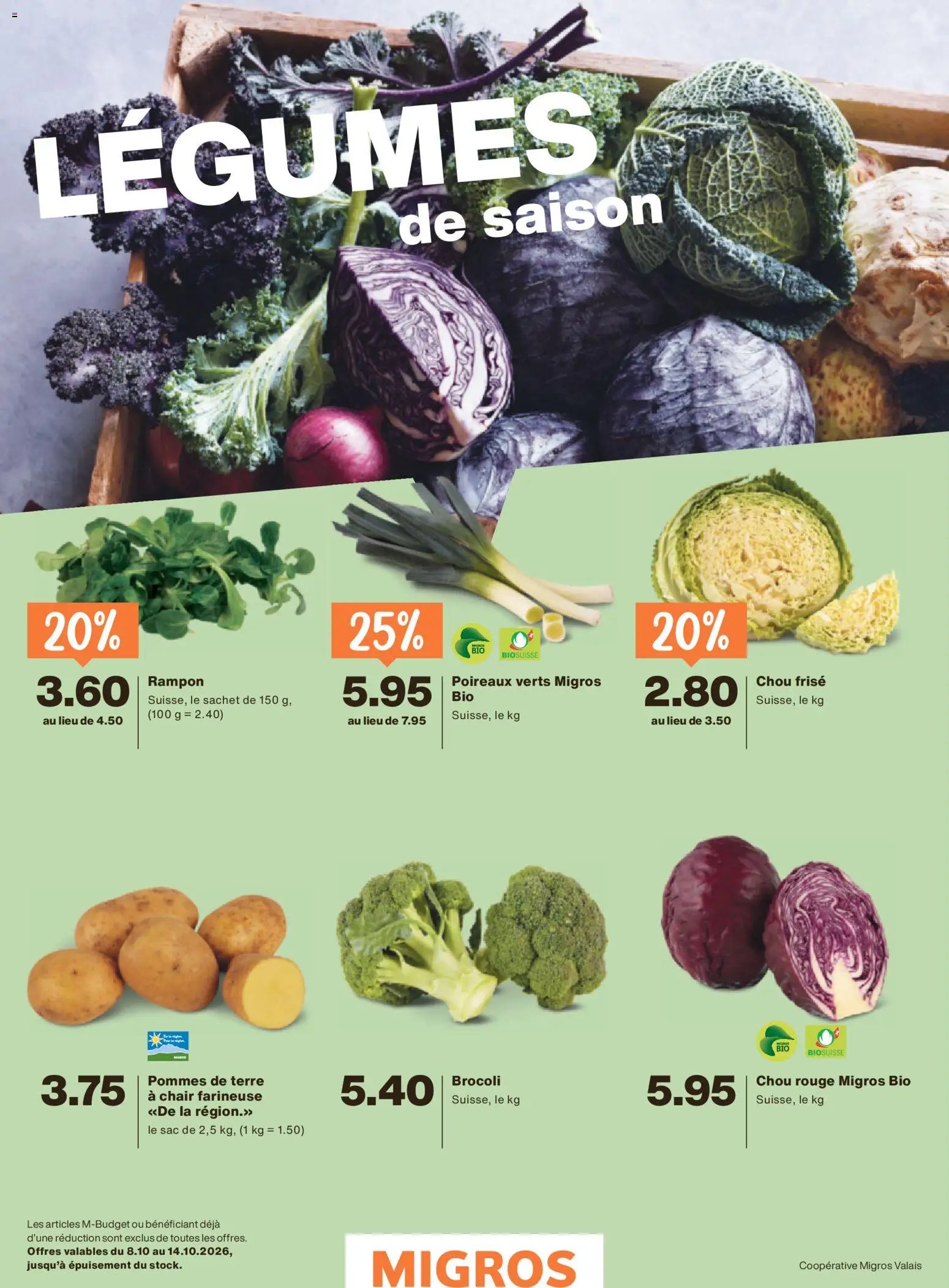 Migros aktionen Magazine FR