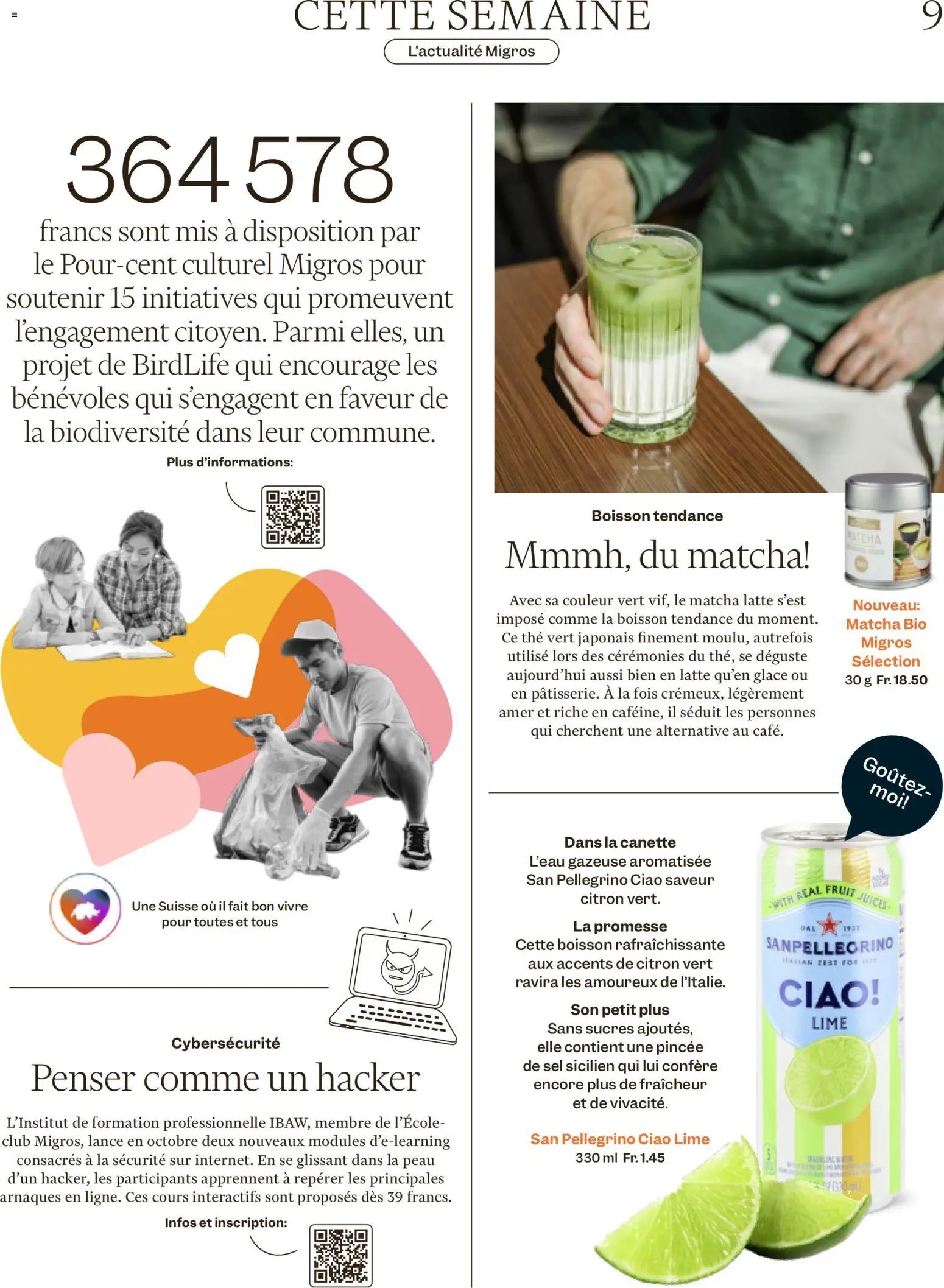 Migros aktionen Magazine FR
