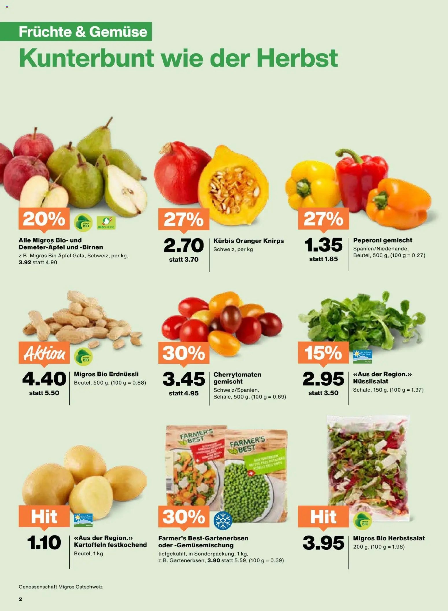 Migros Aktionen (2025-10-28 - 2025-11-03)
