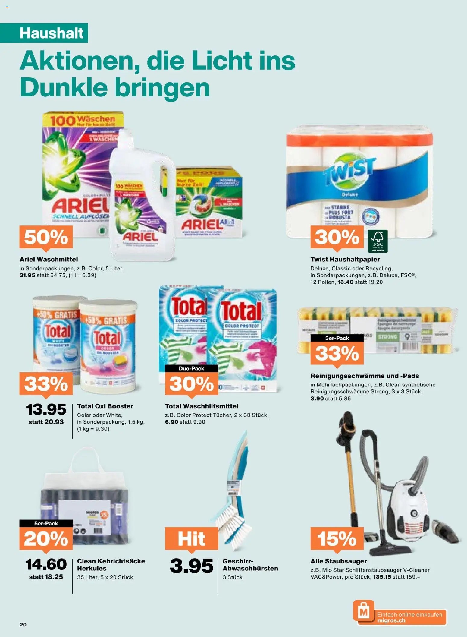 Migros Aktionen (2025-10-28 - 2025-11-03)
