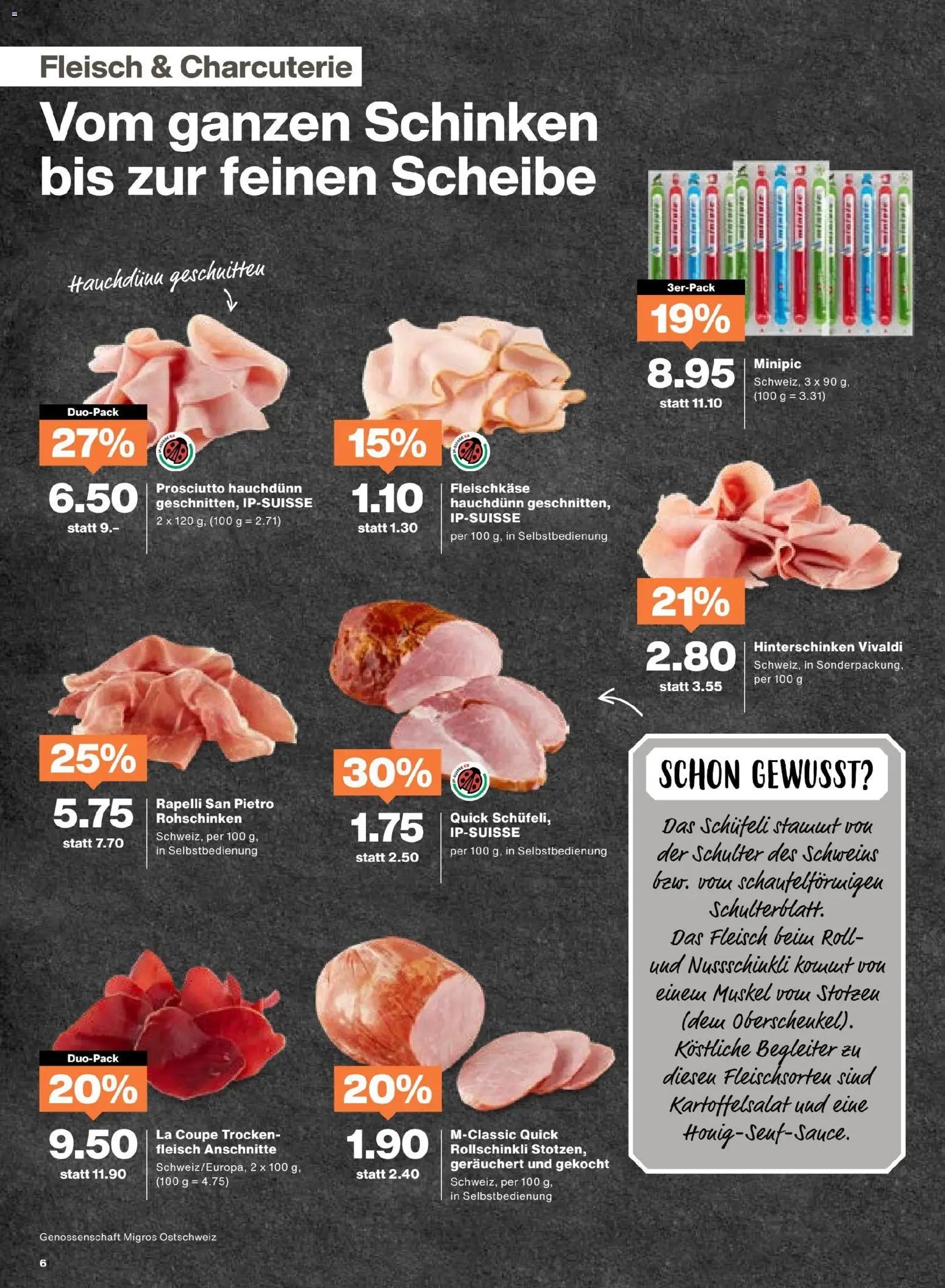 Migros Aktionen (2025-10-28 - 2025-11-03)
