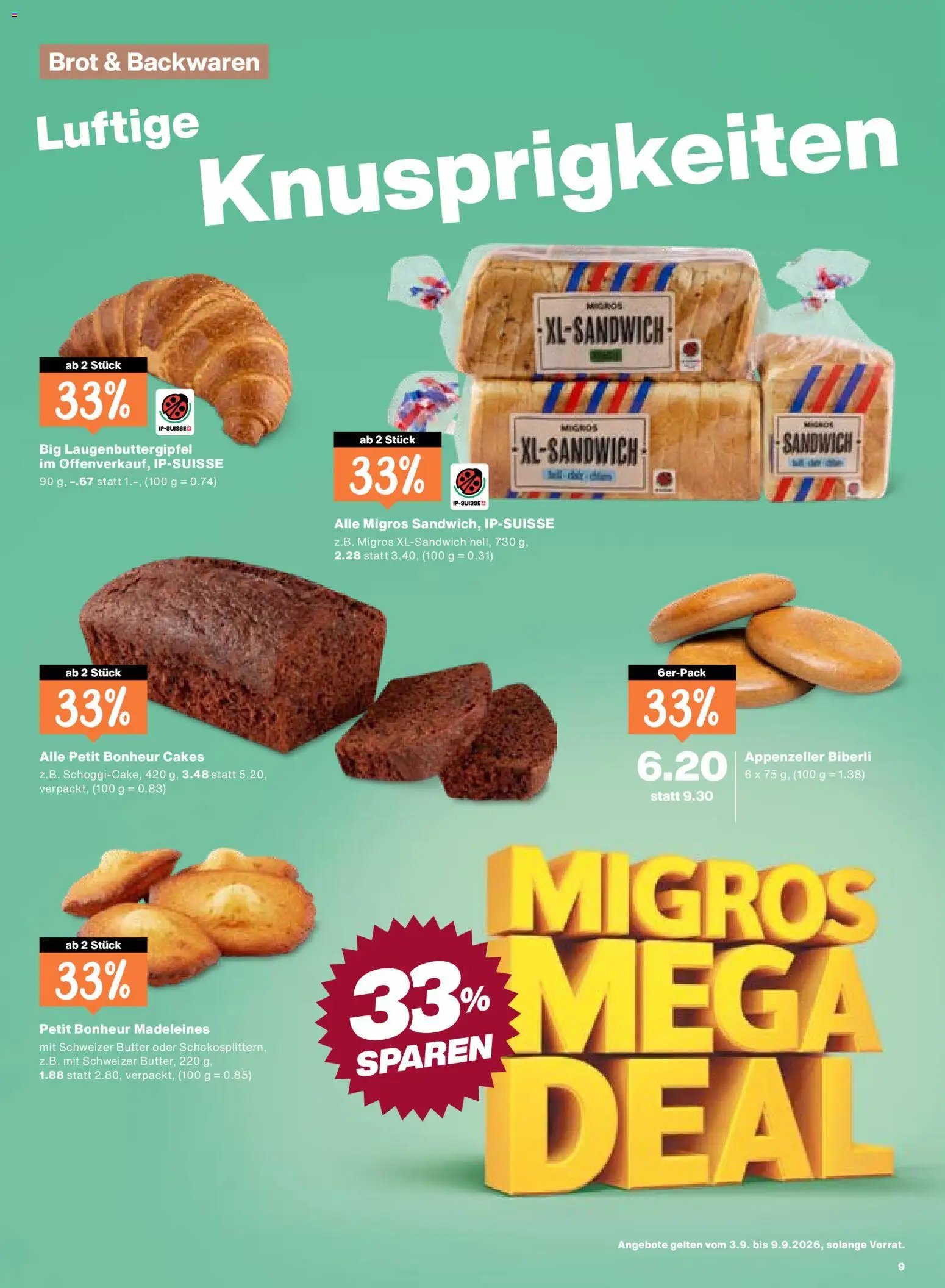 Migros aktionen