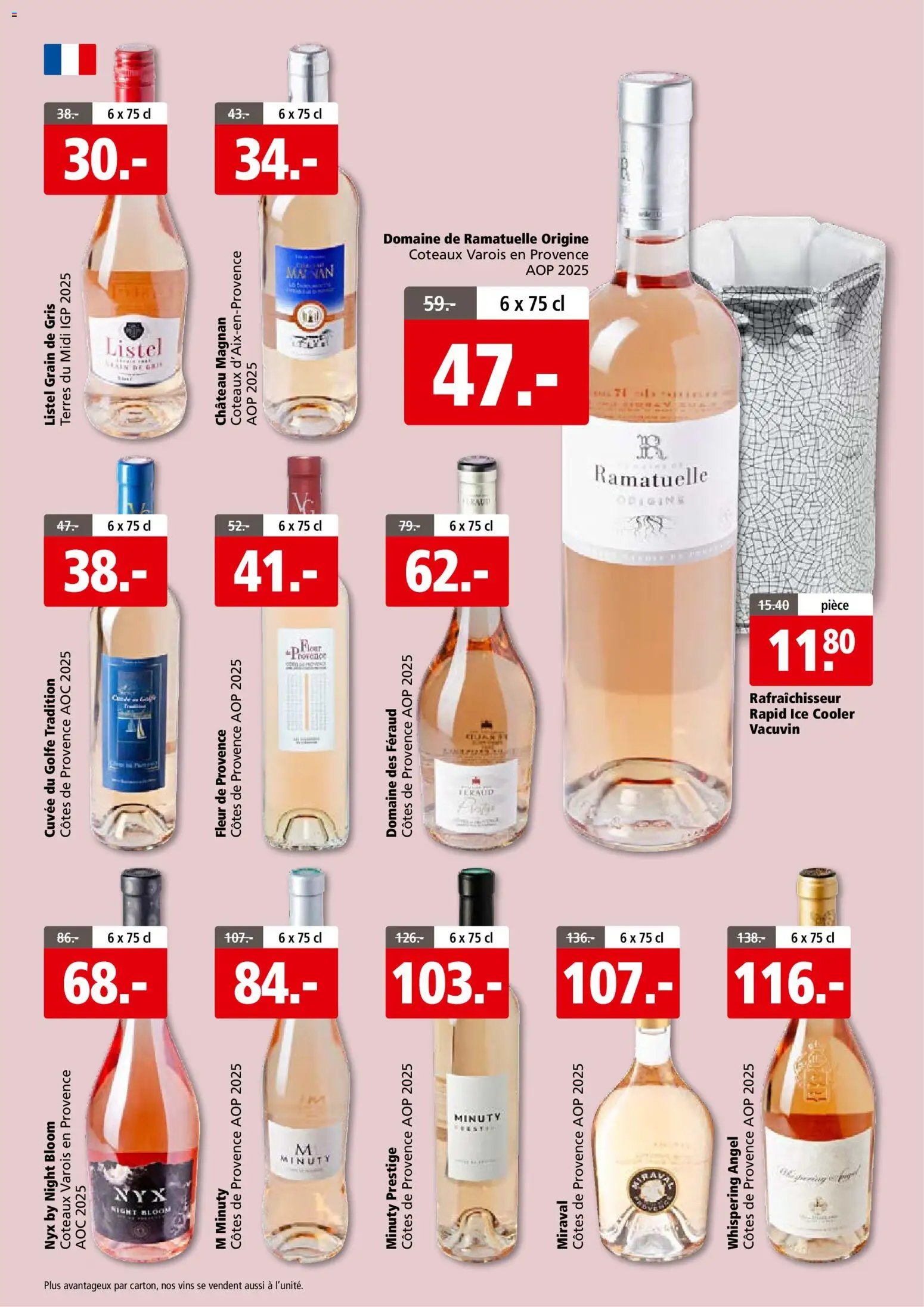 Aligro aktionen Vins Sion (2026-05-25 - 2026-06-06)