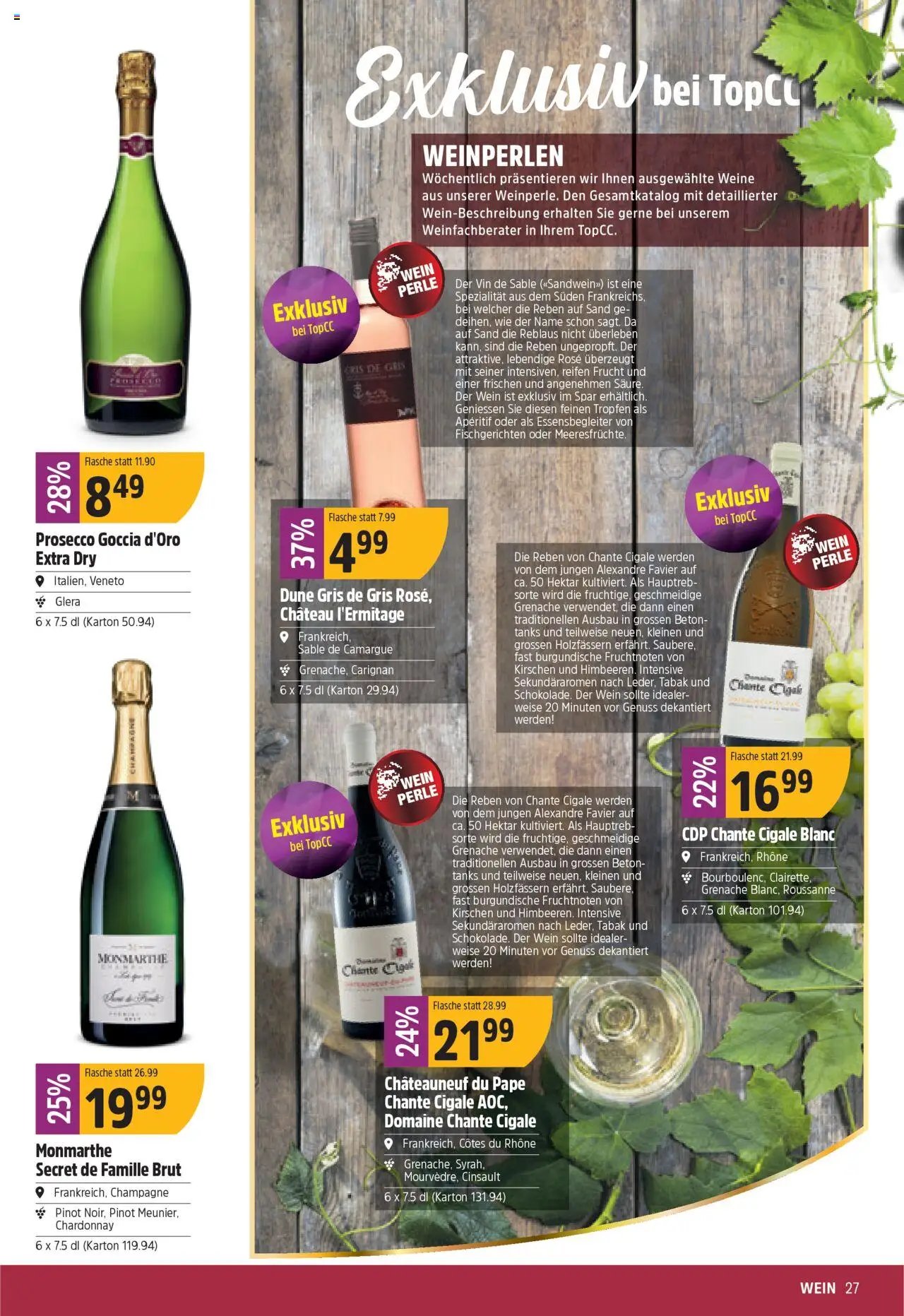 TopCC Aktionen (2025-10-20 - 2025-10-25)