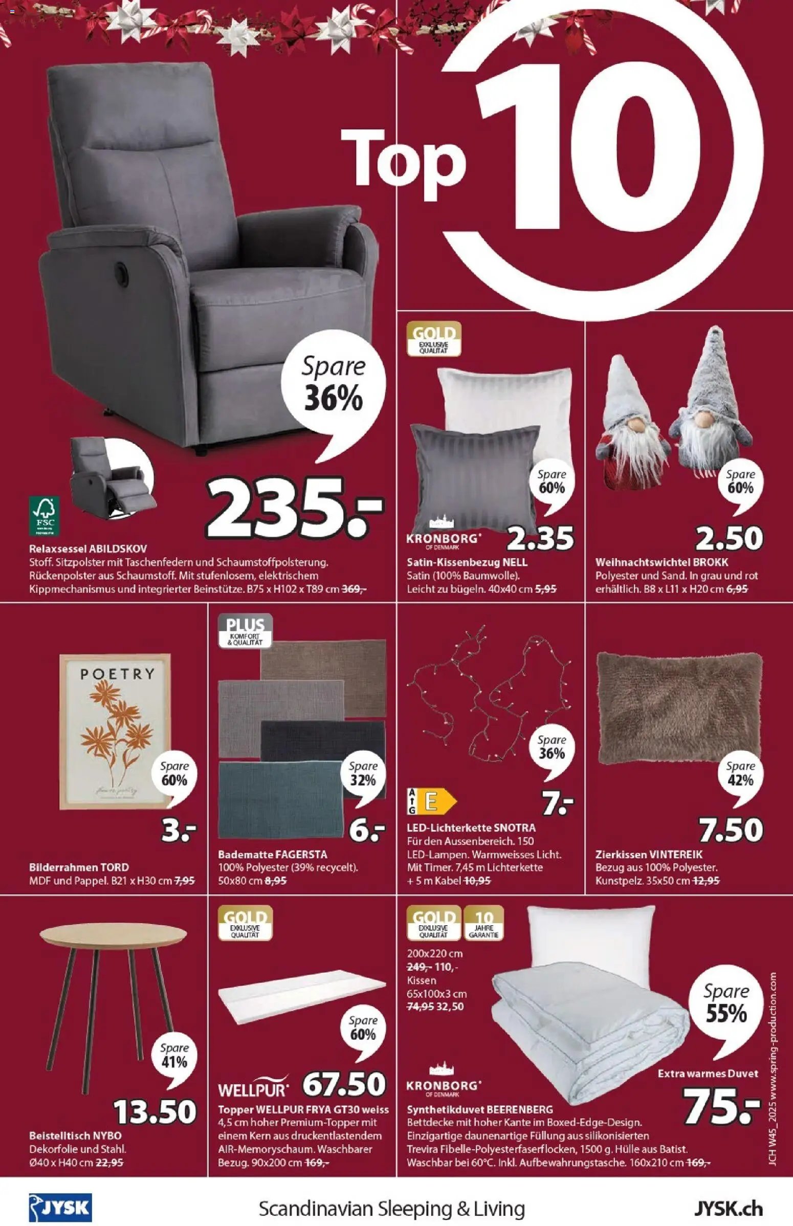 JYSK Aktionen (2025-11-04 - 2025-11-17)