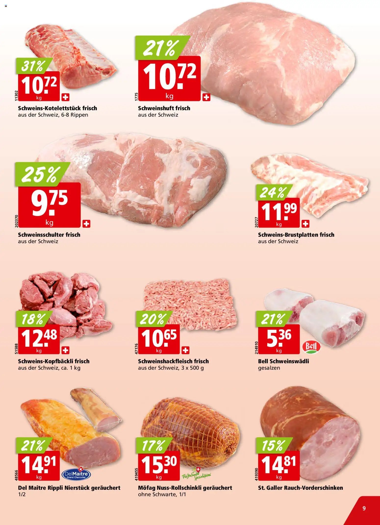 Aligro Aktionen Schlieren, Gossau SG, Frauenfeld, Rapperswil-Jona, Sargans, Bern, Brüttisellen, Pratteln, Emmen, Spreitenbach (2026-01-05 - 2026-01-10)