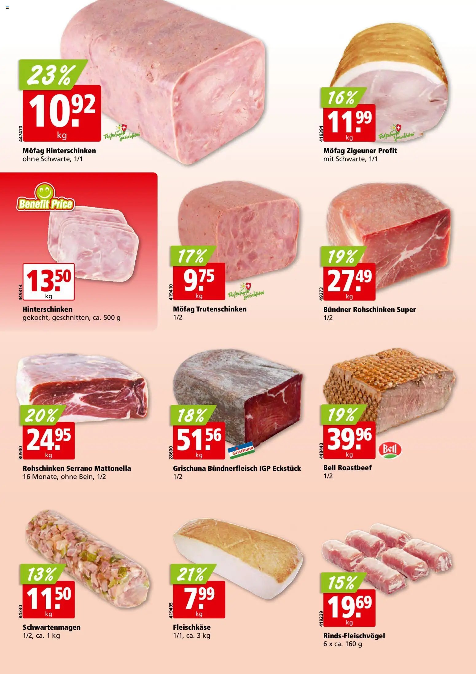 Aligro Aktionen Schlieren, Gossau SG, Frauenfeld, Rapperswil-Jona, Sargans, Bern, Brüttisellen, Pratteln, Emmen, Spreitenbach (2026-01-05 - 2026-01-10)