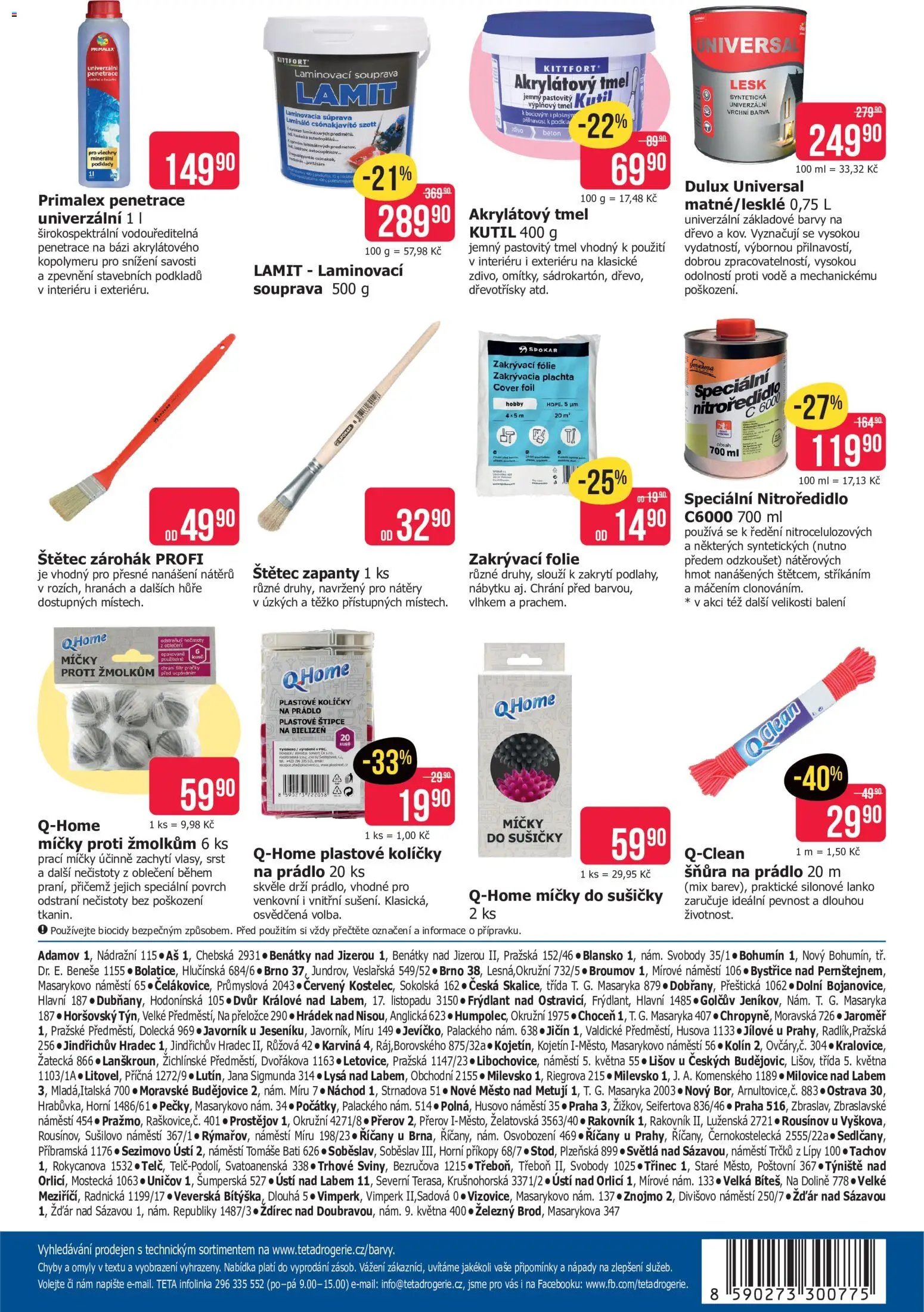 TETA Drogerie leták - Dům a zahrada