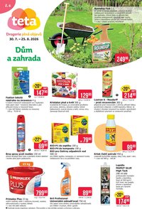 TETA Drogerie leták - Dům a zahrada