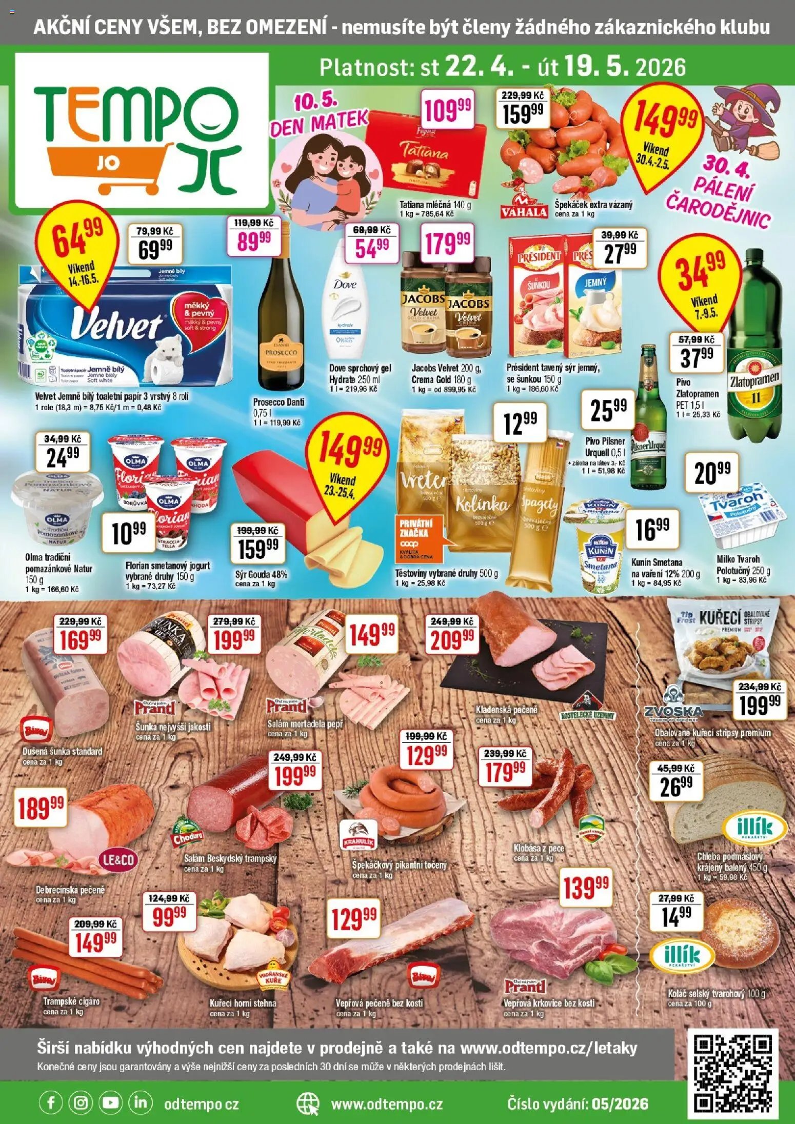 Tempo leták - JO (2026-04-22 - 2026-05-19)