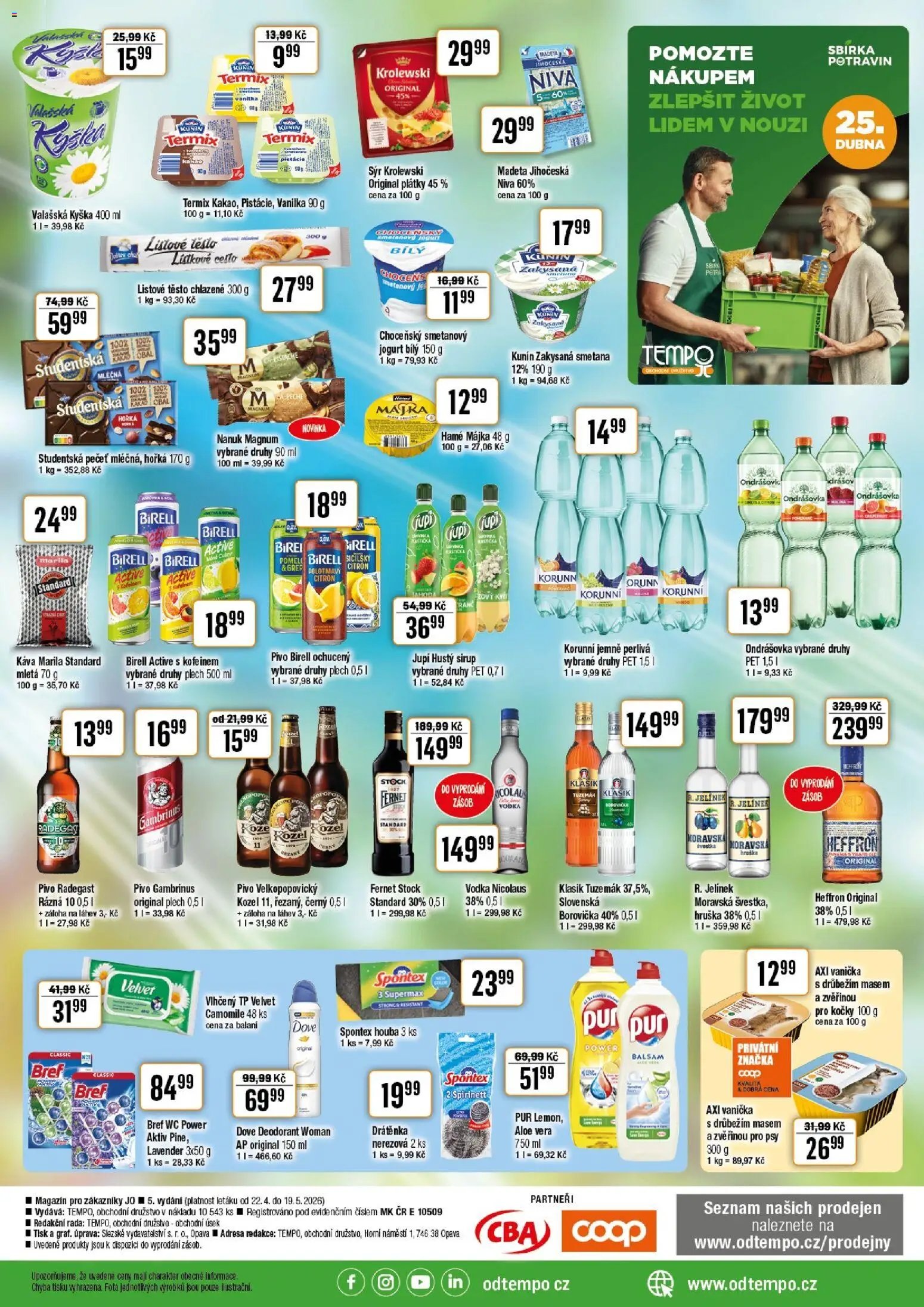 Tempo leták - JO (2026-04-22 - 2026-05-19)