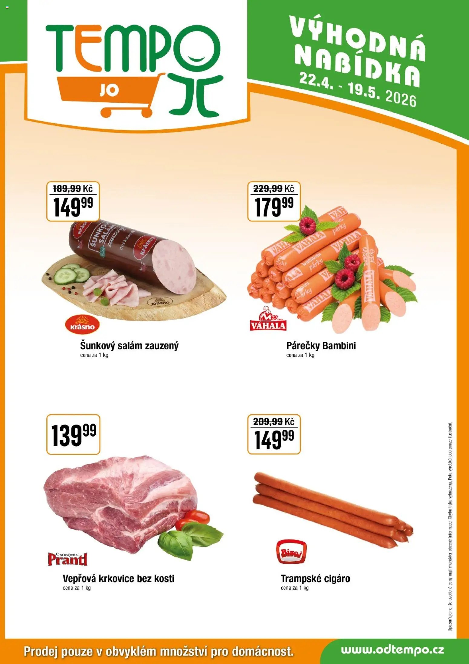 Tempo leták - JO (2026-04-22 - 2026-05-19)